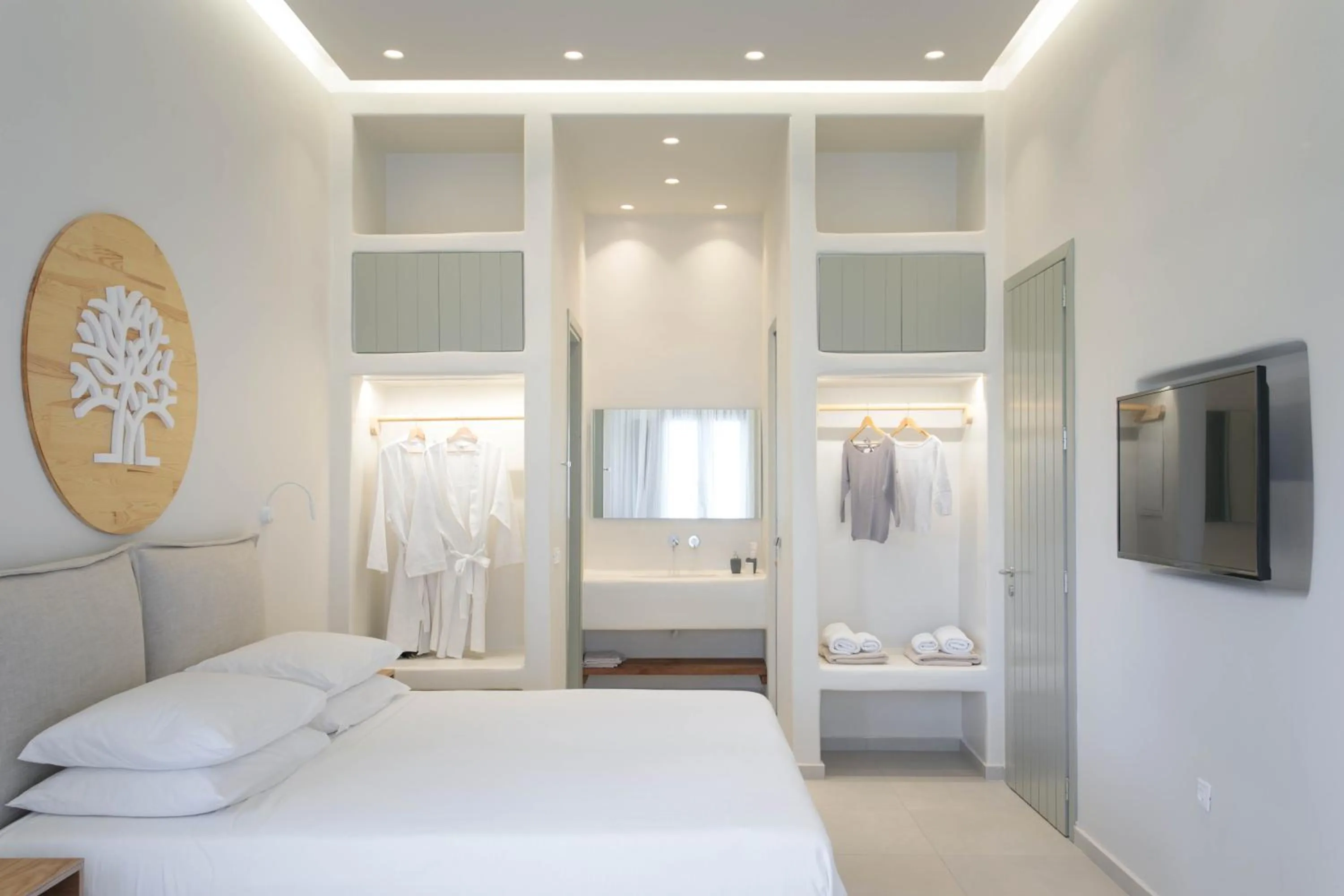 Bed in Kedros Villas