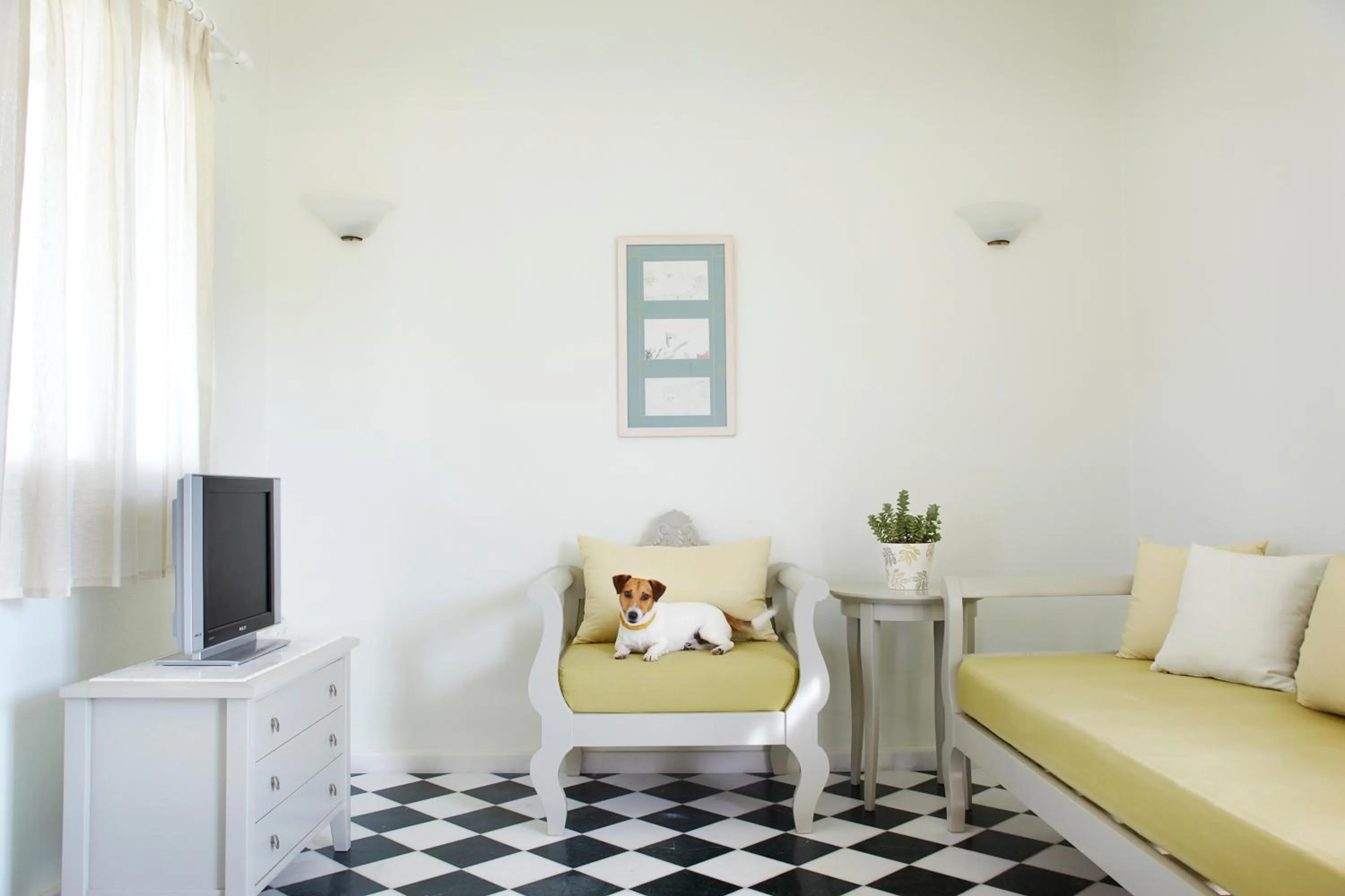 Living room in Kedros Villas