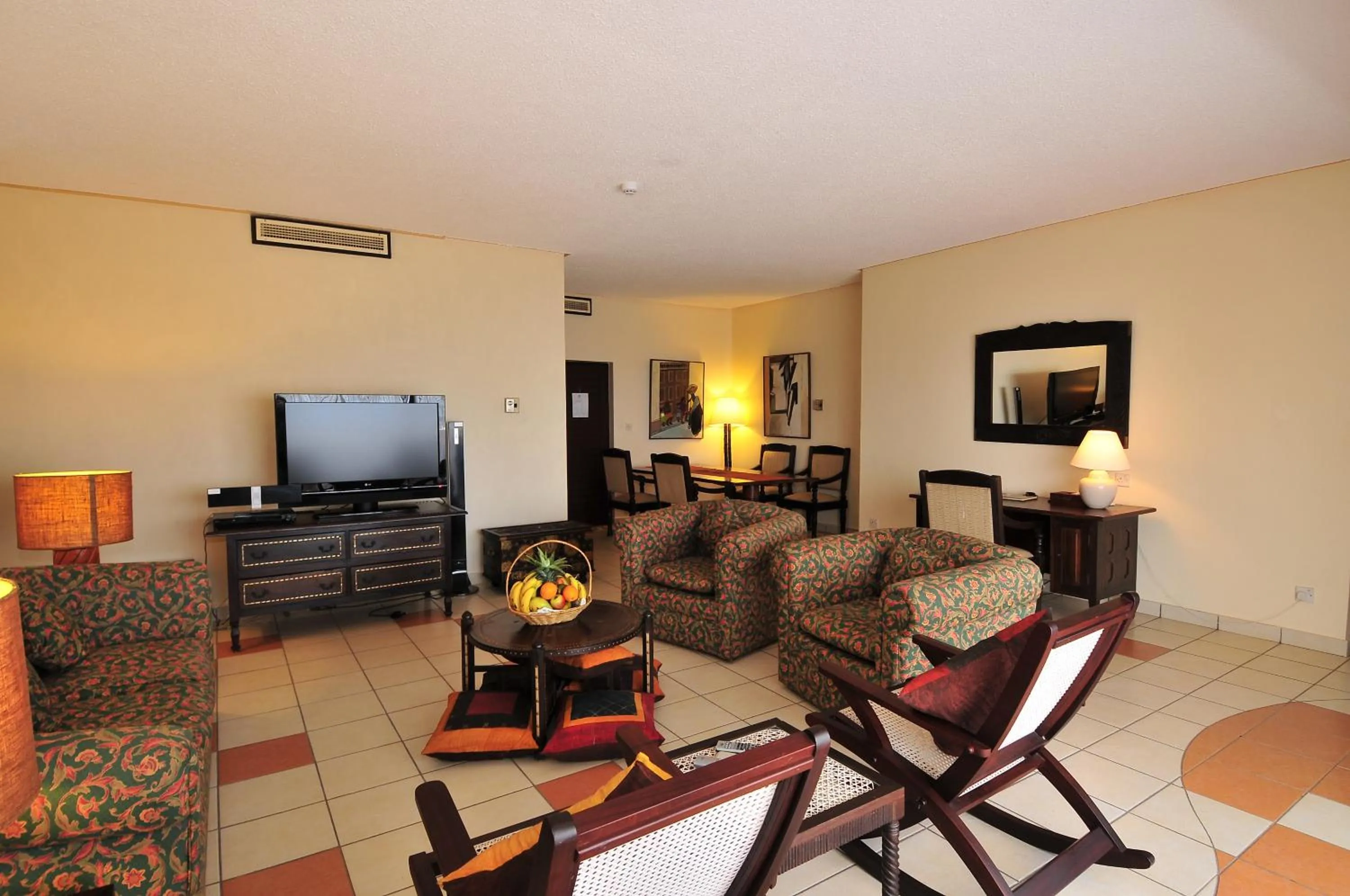 Living room in Mombasa Continental Resort