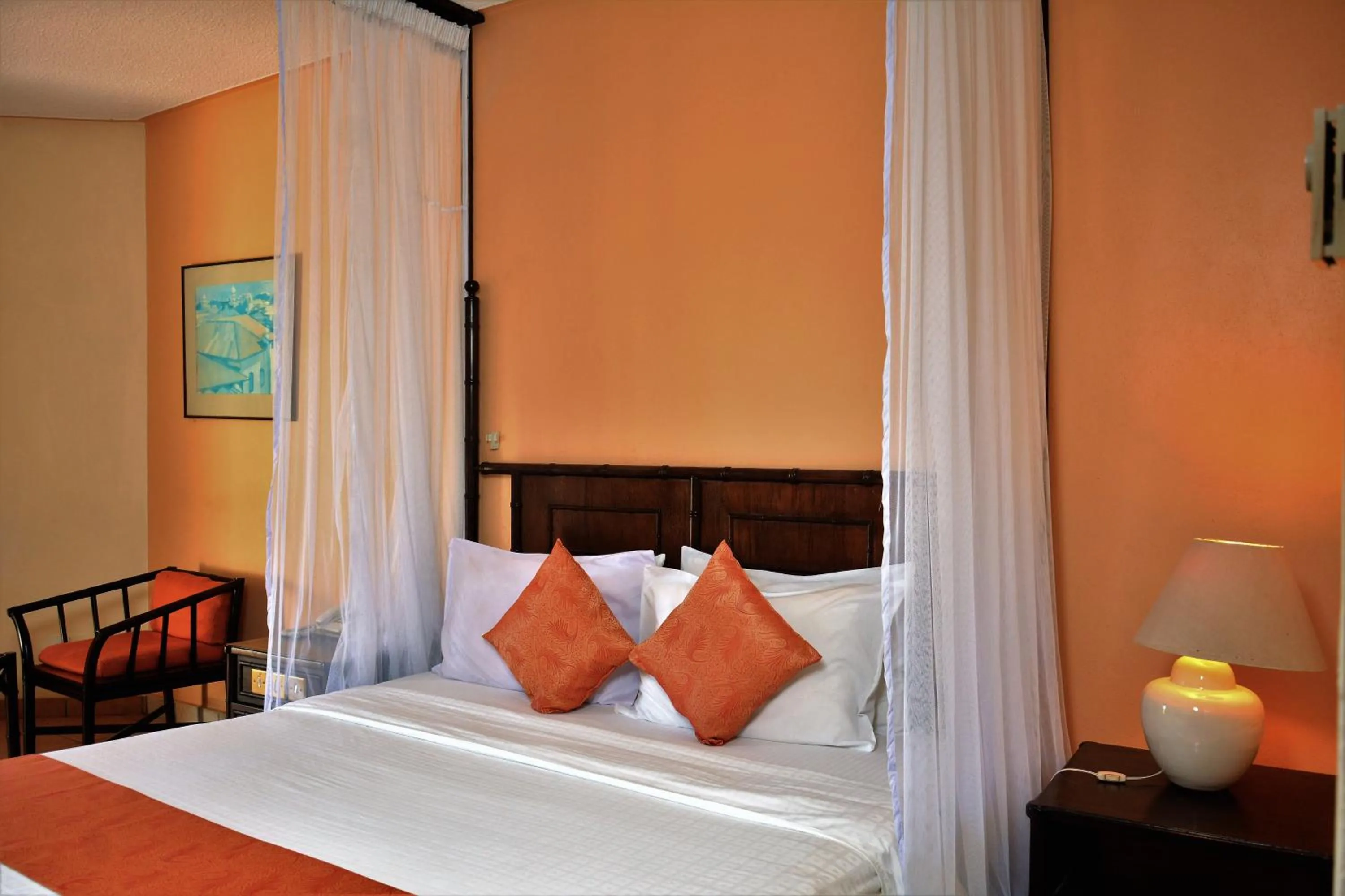 Bed in Mombasa Continental Resort