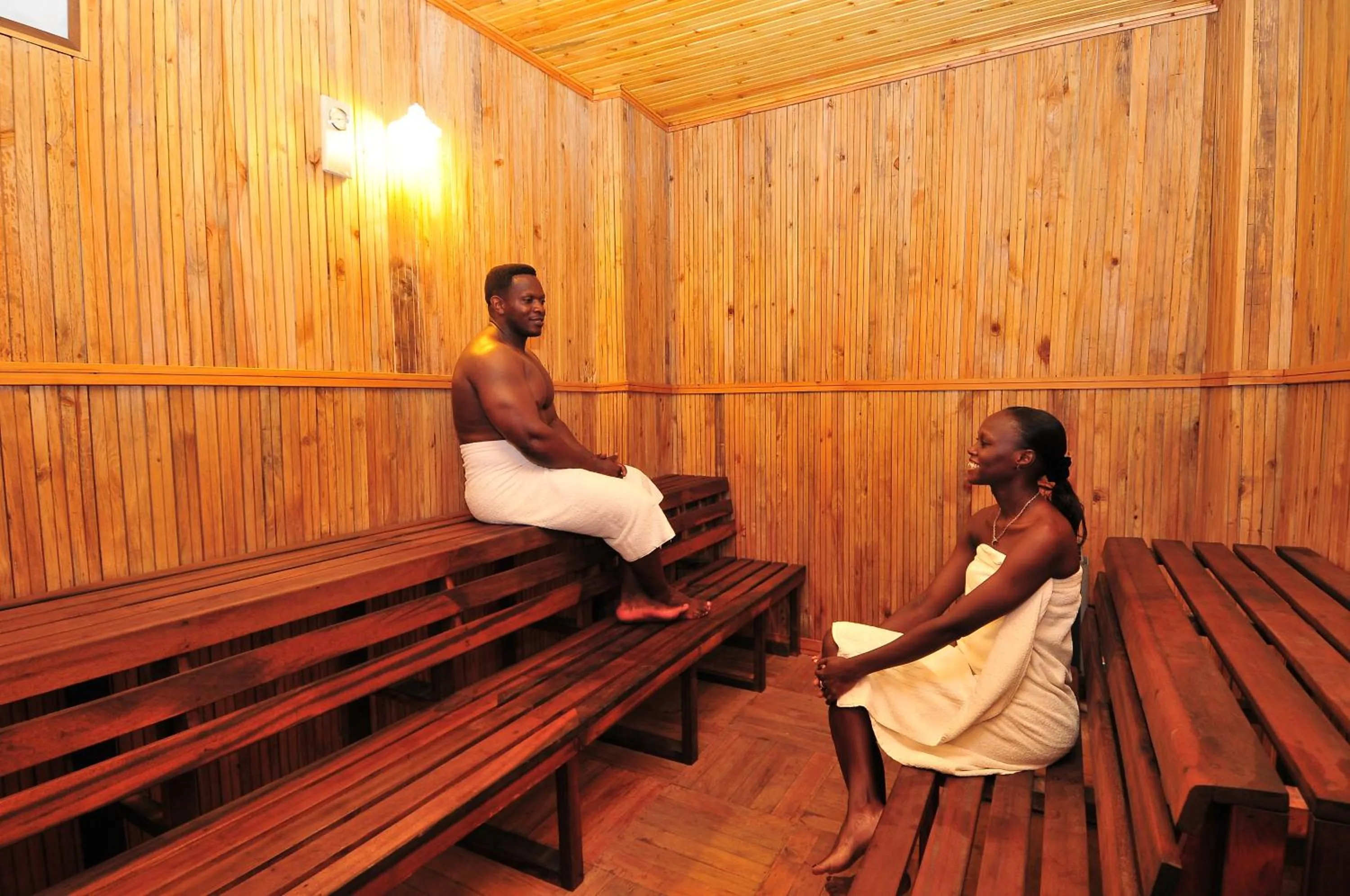 Sauna in Mombasa Continental Resort