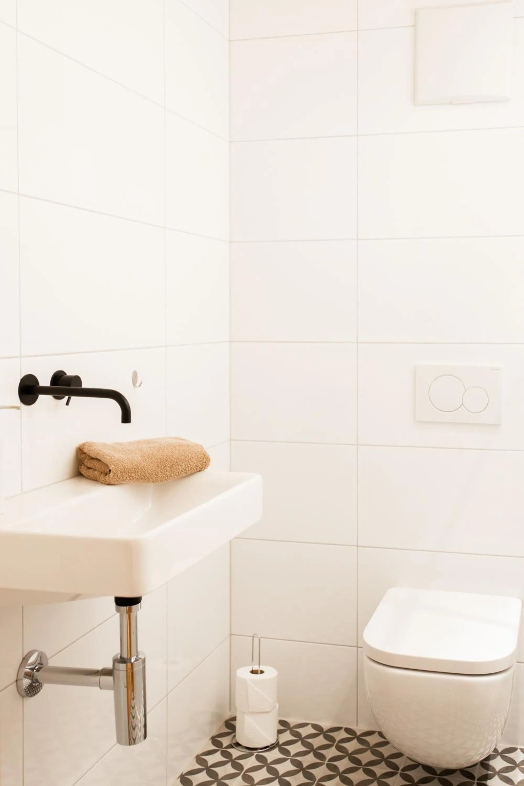 Toilet in Gasthof Adler