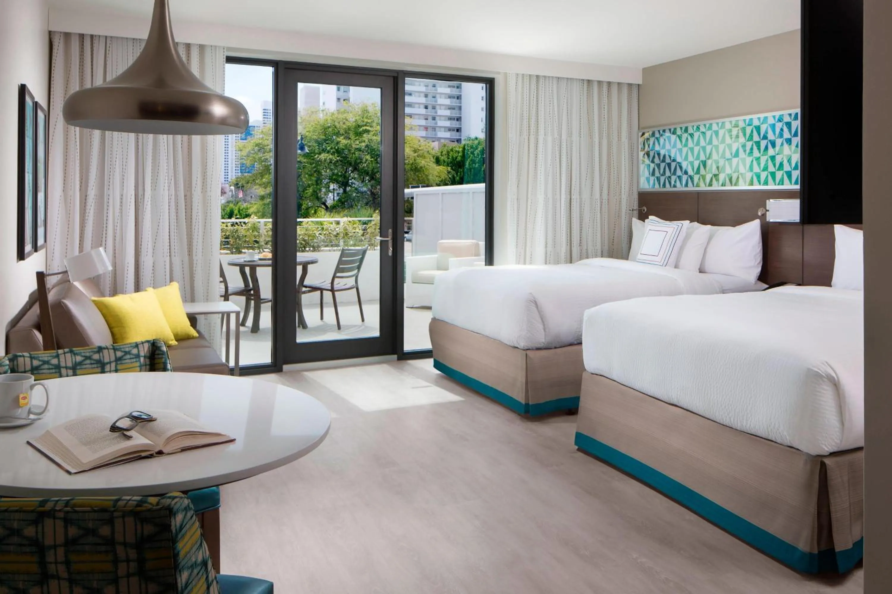 Bedroom, Bed in Residence Inn by Marriott Miami Beach South Beach