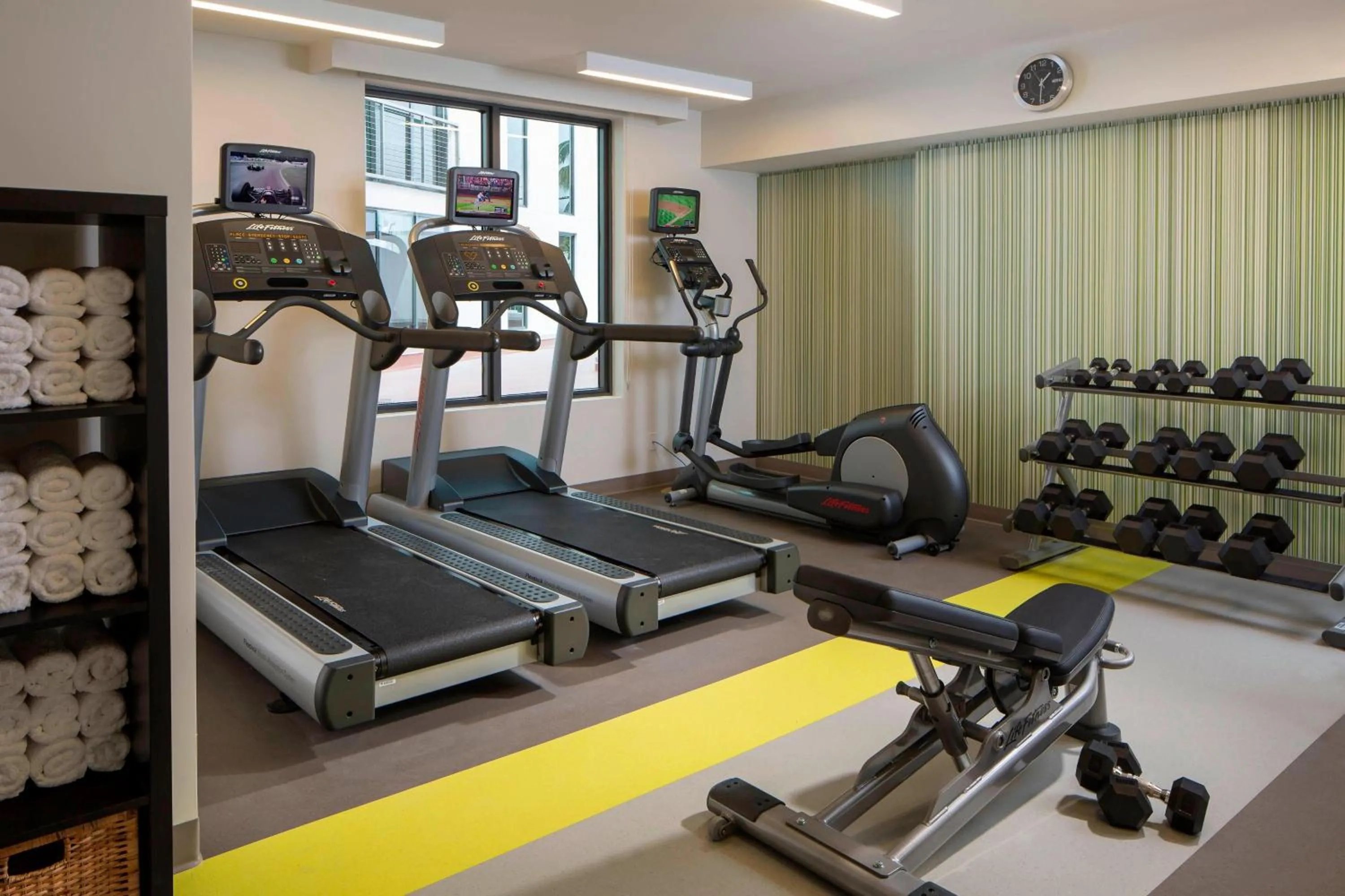 Fitness centre/facilities in Residence Inn by Marriott Miami Beach South Beach