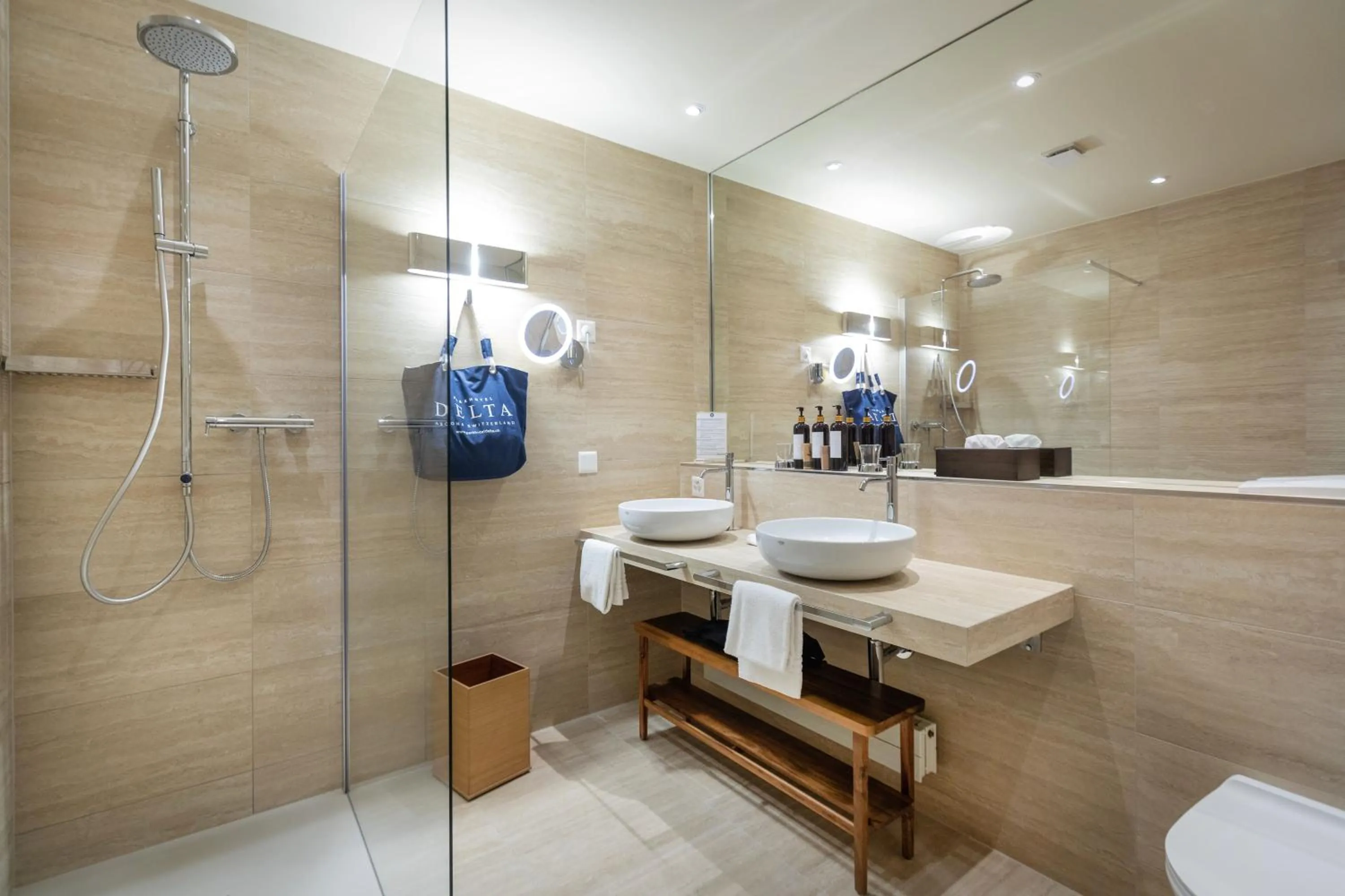 Bathroom in Villa Favorita - Parkhotel Delta