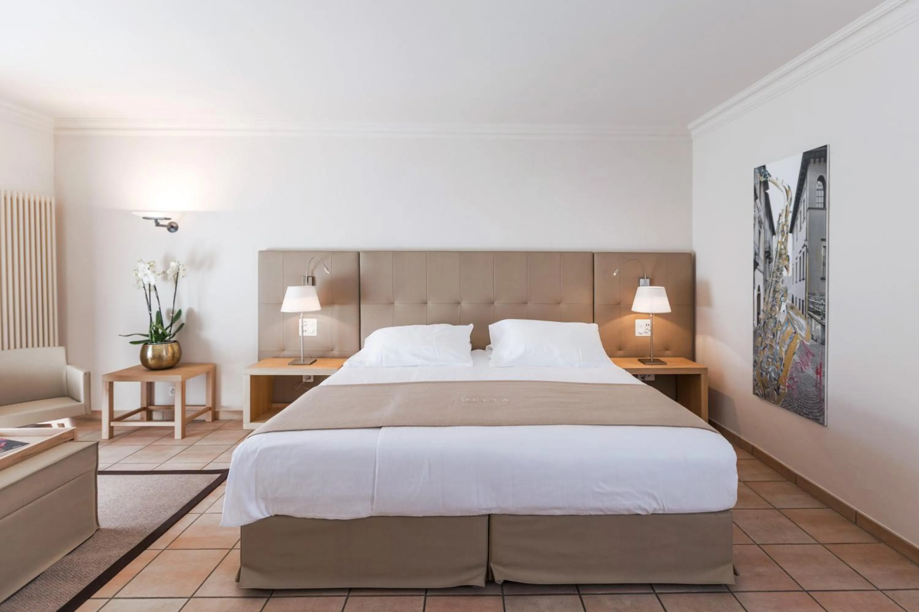 Bedroom, Bed in Villa Favorita - Parkhotel Delta