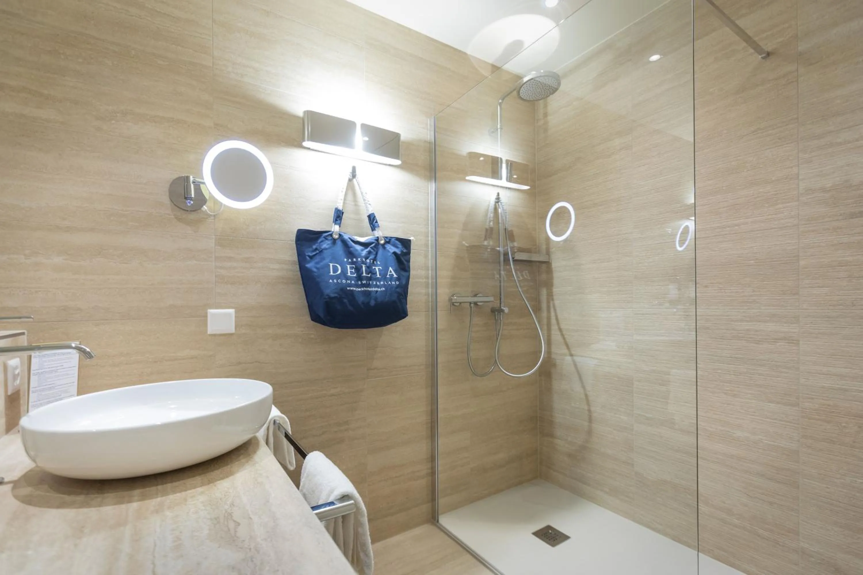 Shower in Villa Favorita - Parkhotel Delta