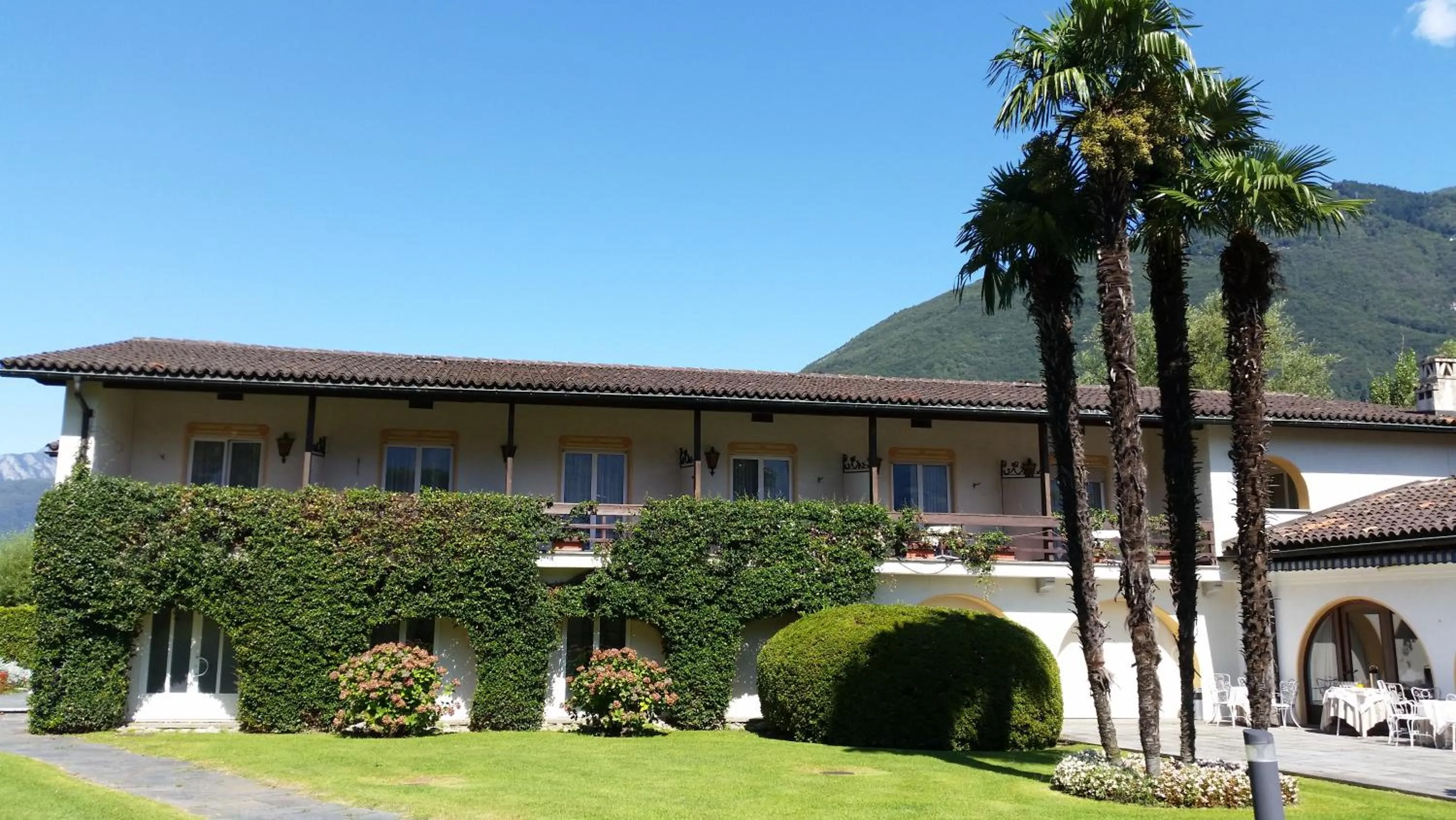 Balcony/Terrace in Villa Favorita - Parkhotel Delta