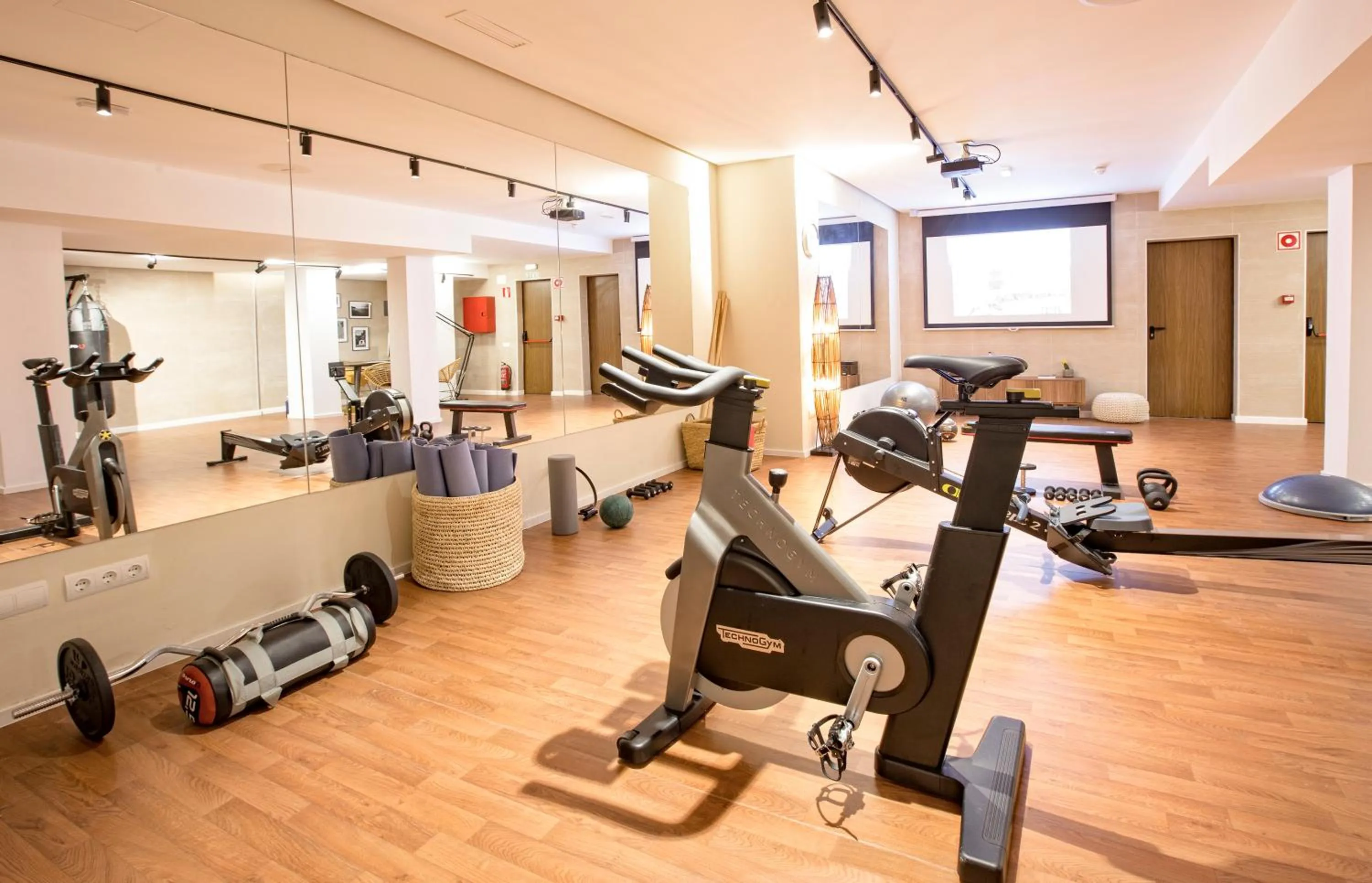 Fitness centre/facilities in Gatzara Suites Santa Gertrudis