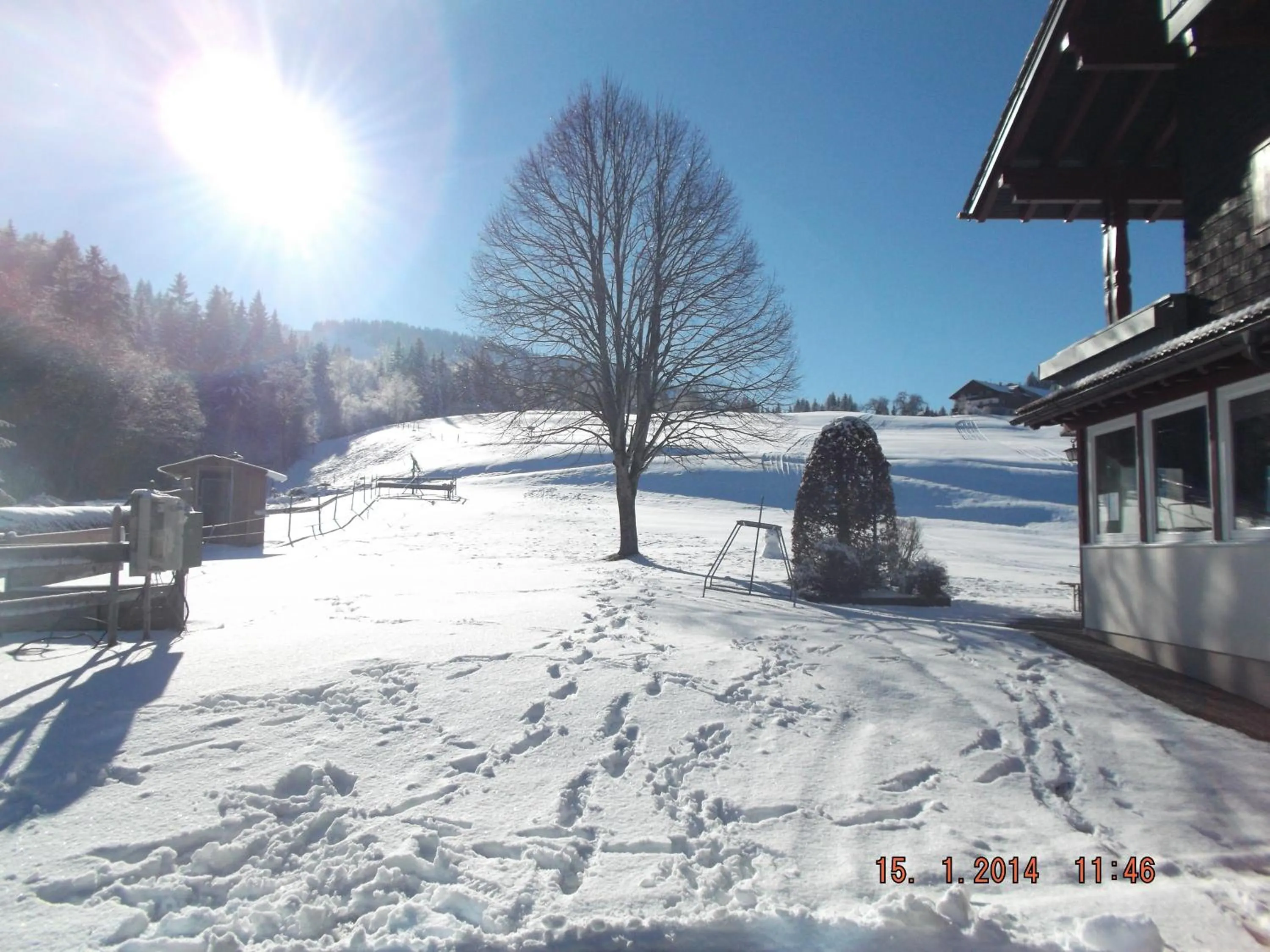 Winter in Ferienhotel Starennest