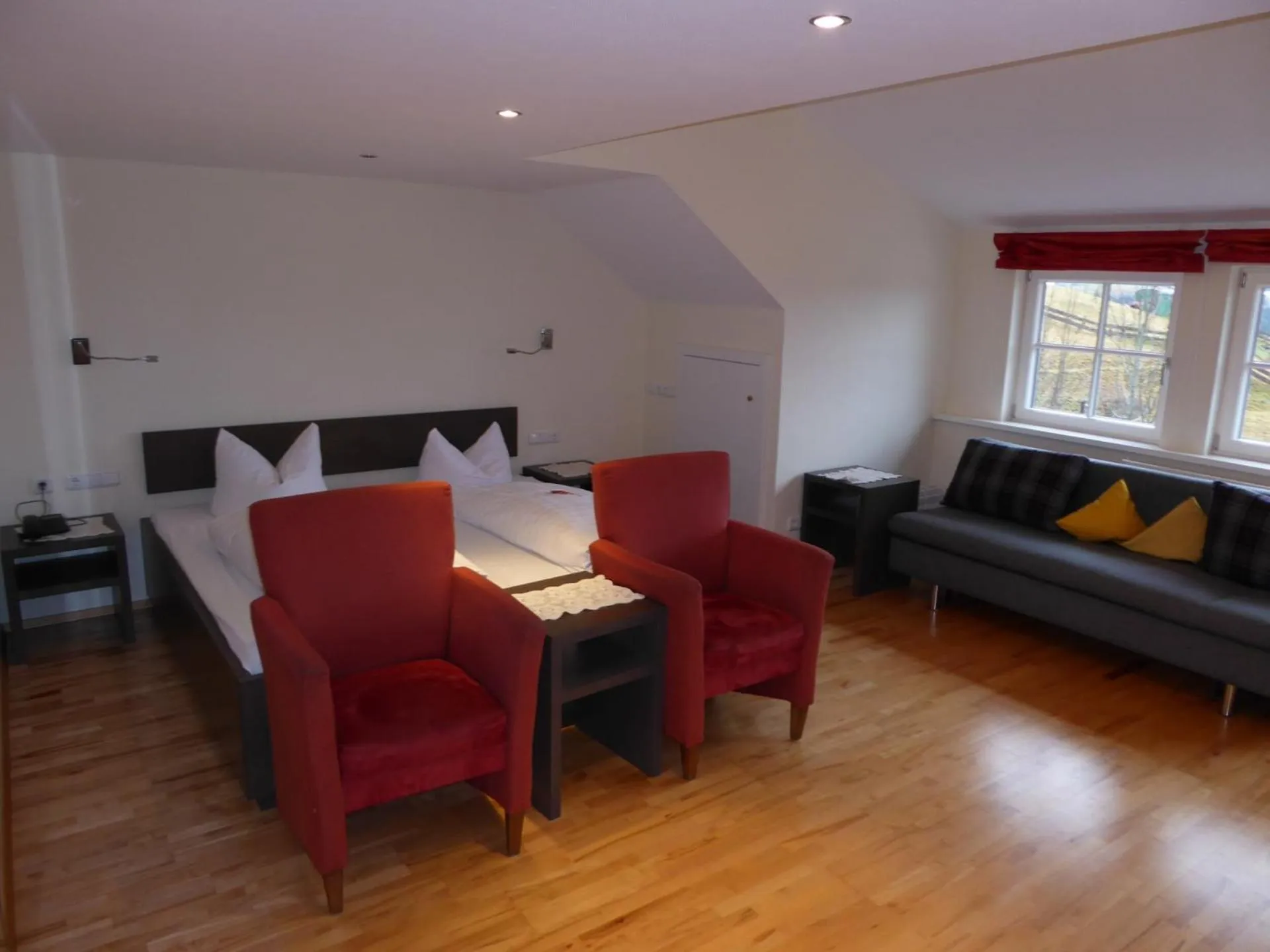 Photo of the whole room, Bed in Ferienhotel Starennest