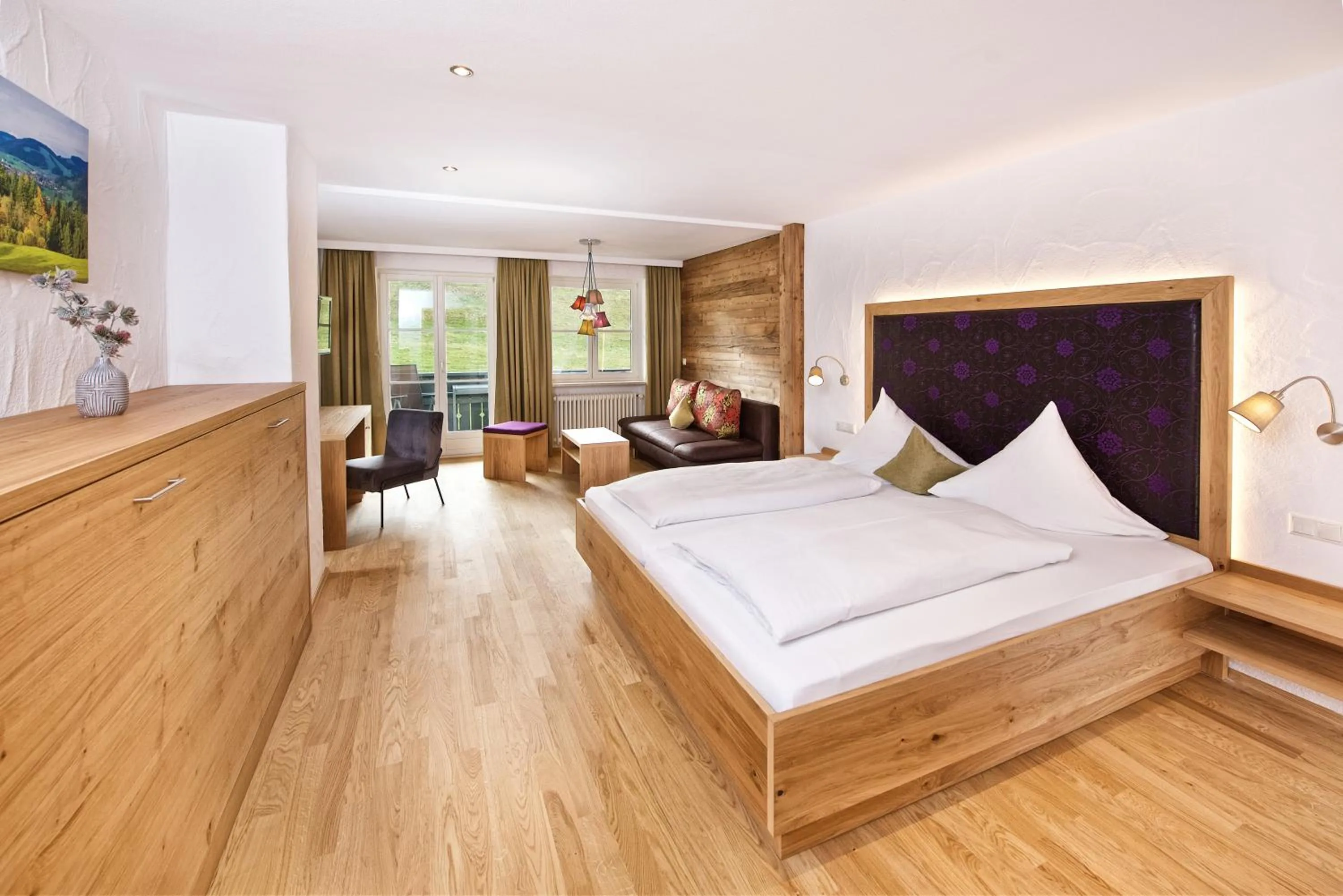 Bedroom, Bed in Ferienhotel Starennest