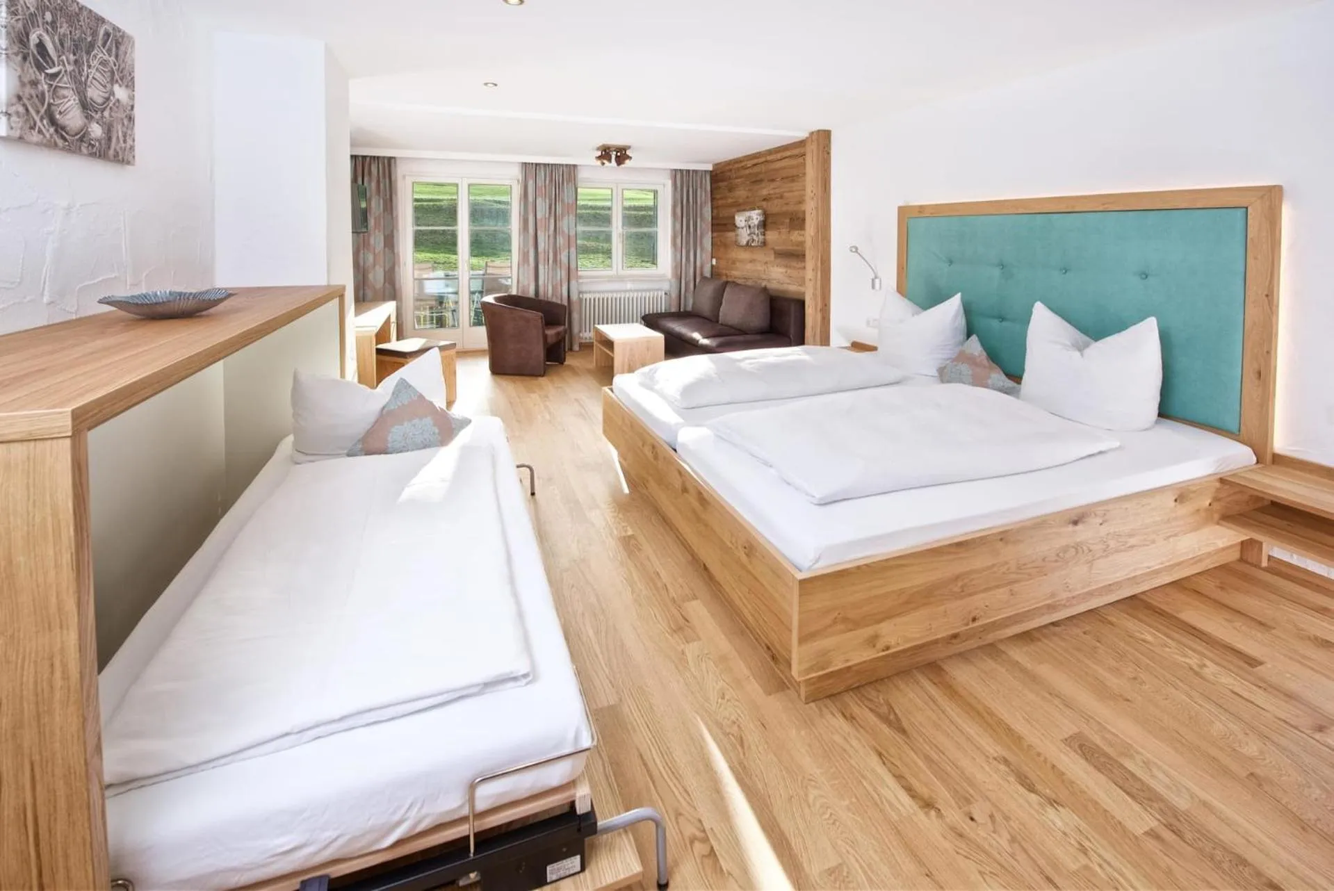 Photo of the whole room, Bed in Ferienhotel Starennest