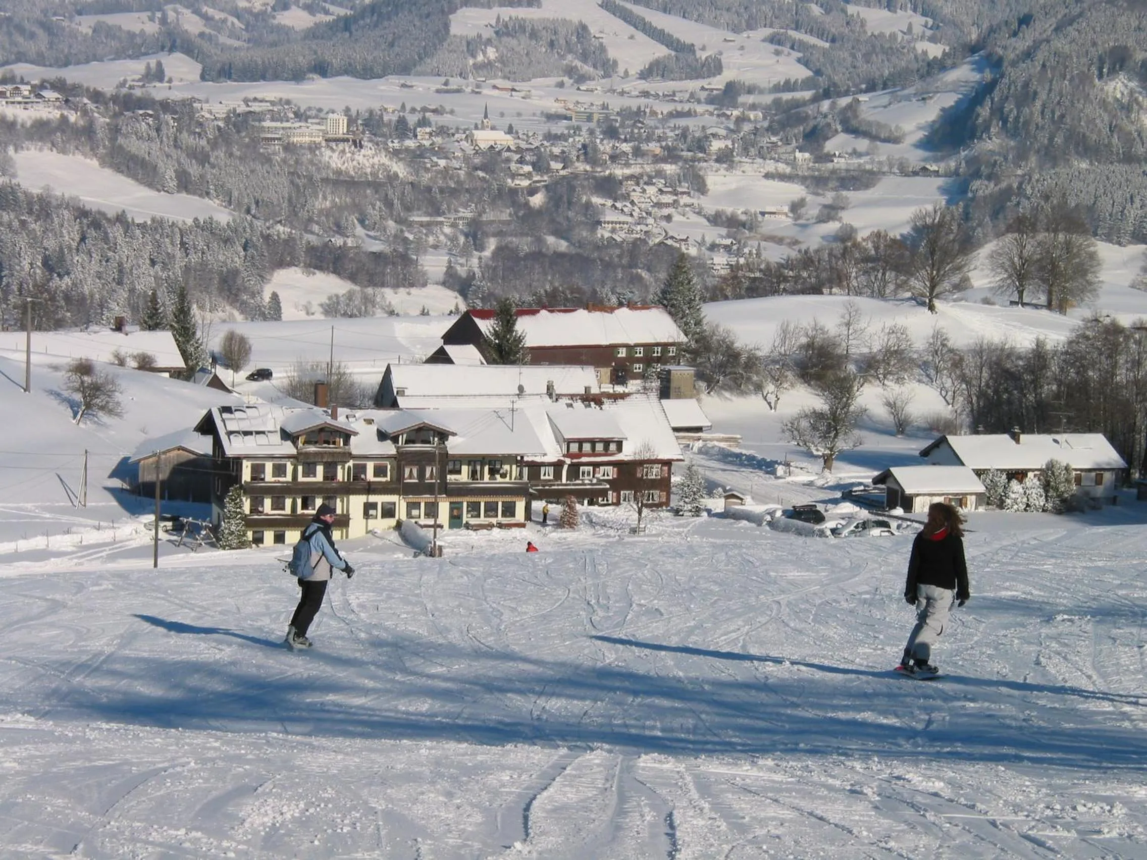 Skiing in Ferienhotel Starennest