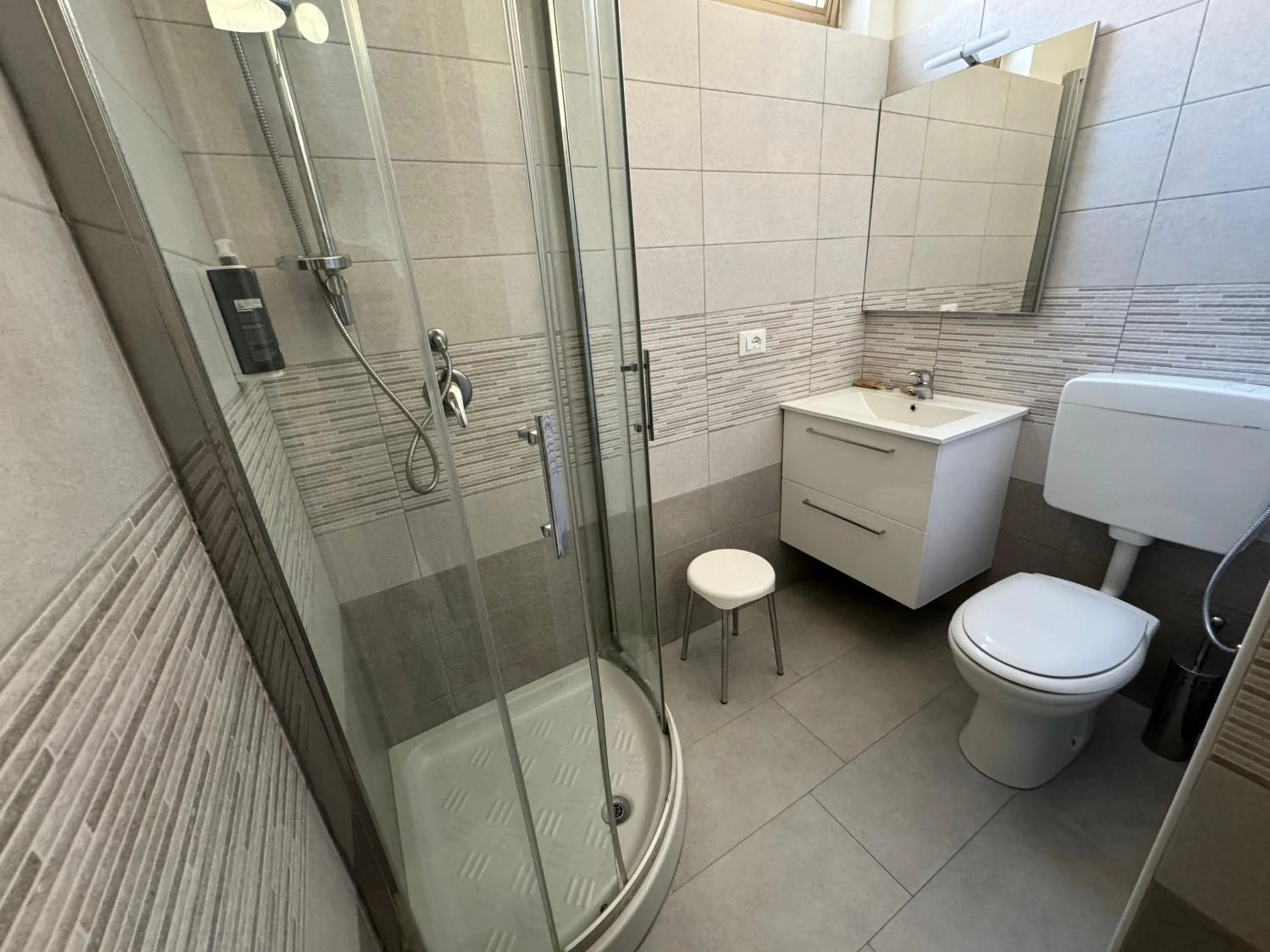 Shower in Hotel Villa Augusta