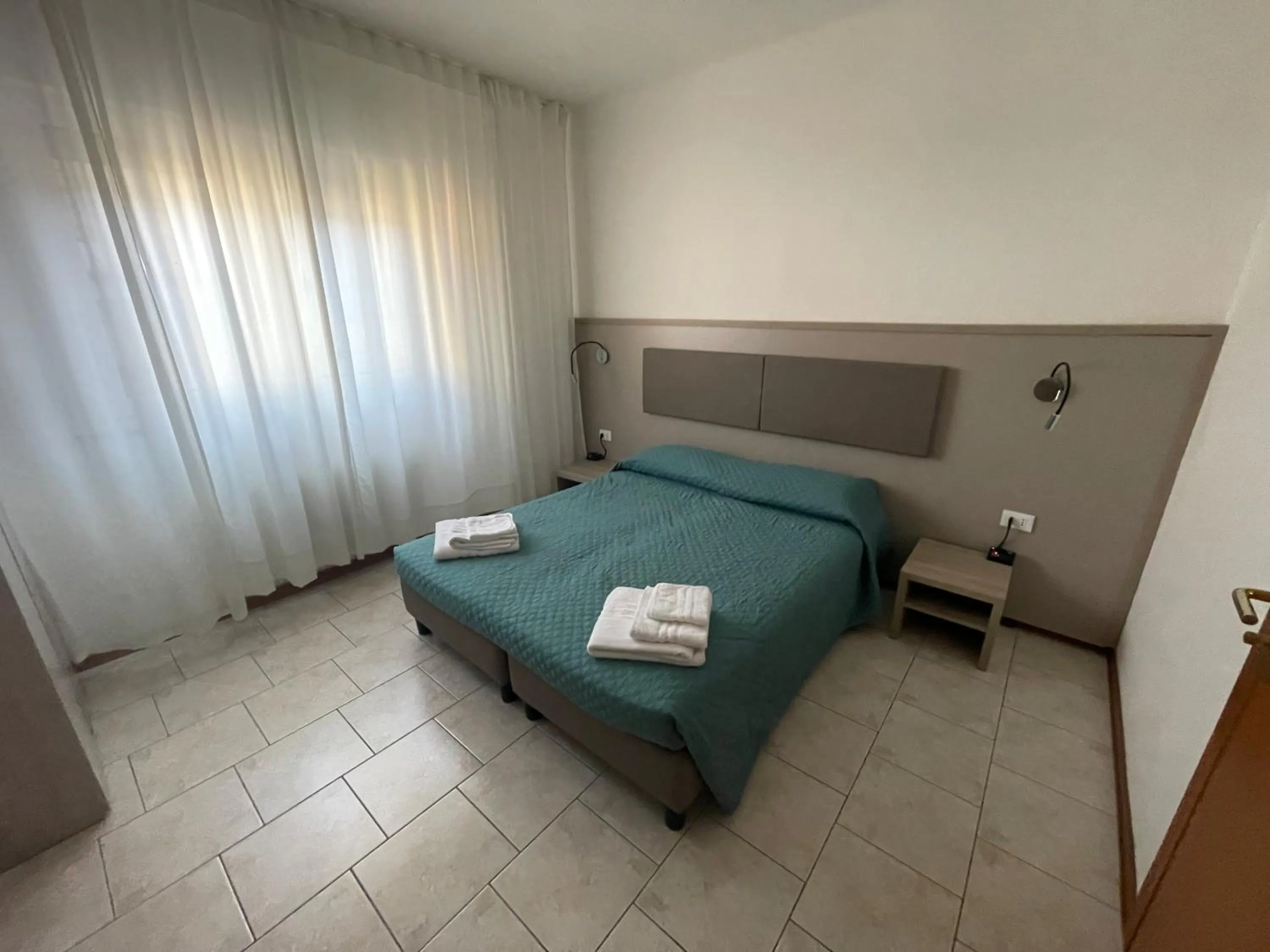 Bed in Hotel Villa Augusta