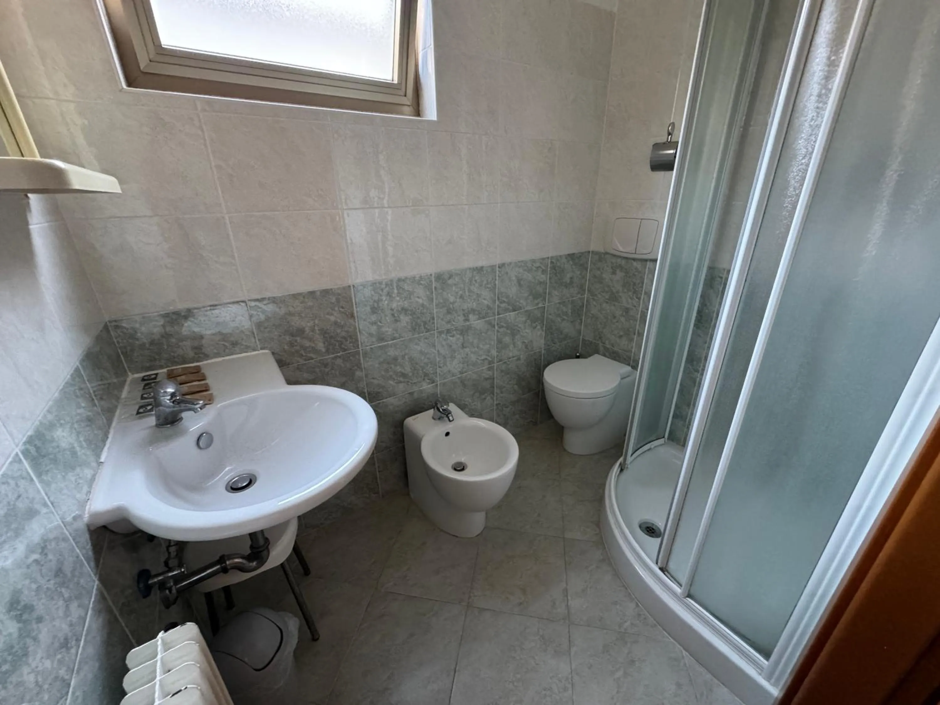 Shower in Hotel Villa Augusta