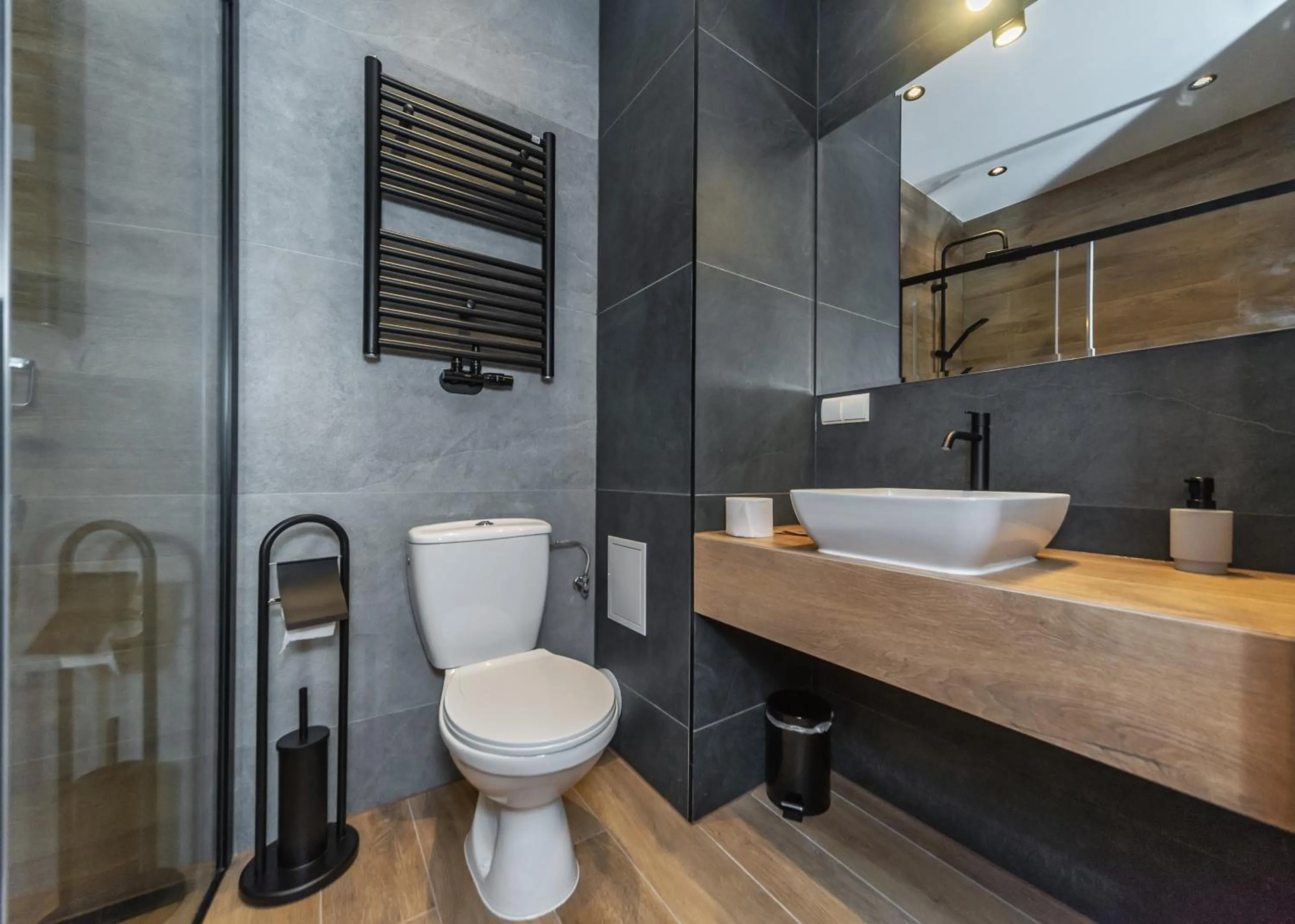 Bathroom in Hotel Marczewski