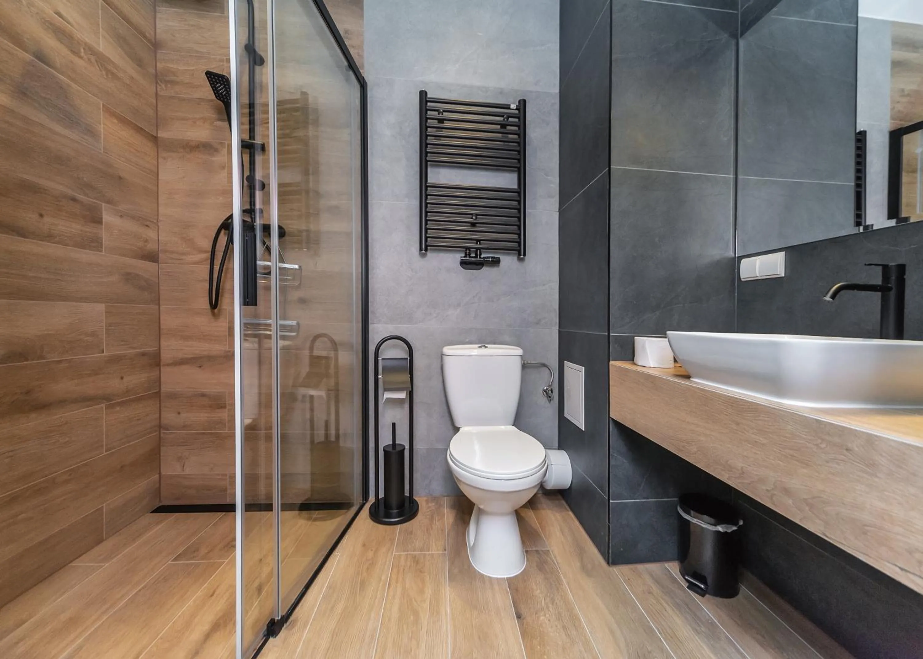 Bathroom in Hotel Marczewski