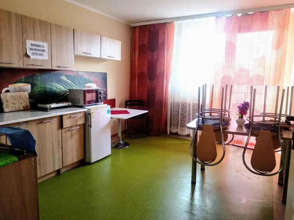 Communal kitchen in Zajazd Irys