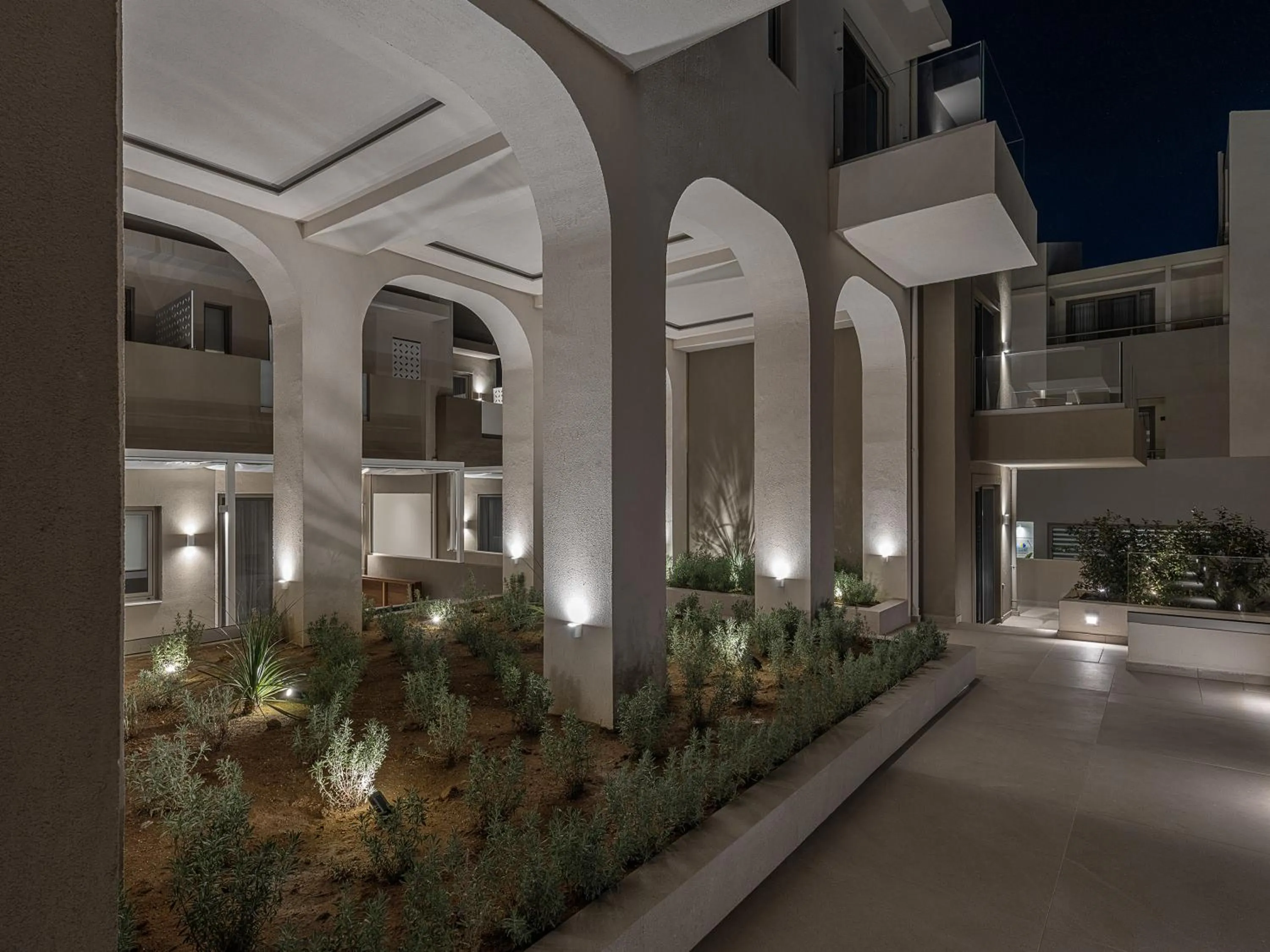 Property building in Iperion Beach Hotel