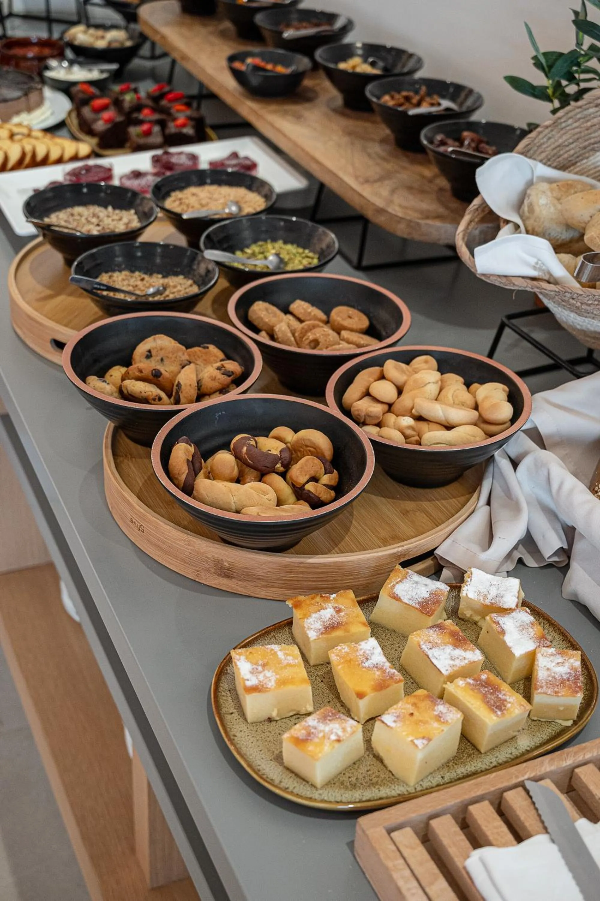 Buffet breakfast in Iperion Beach Hotel