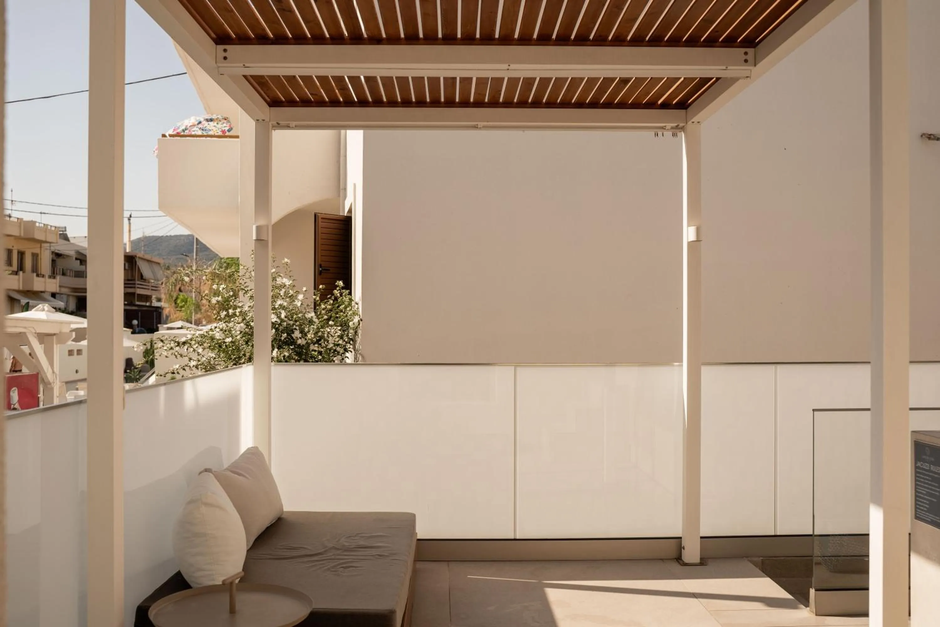 Patio in Iperion Beach Hotel