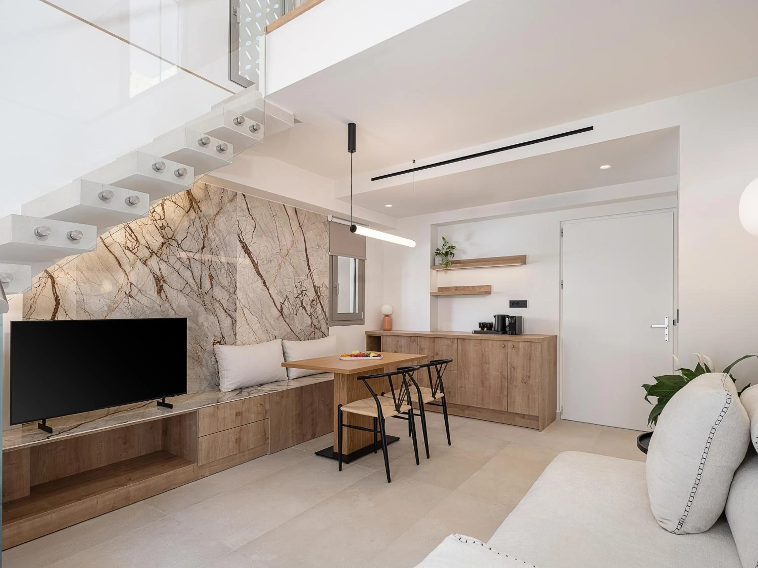 Living room in Iperion Beach Hotel