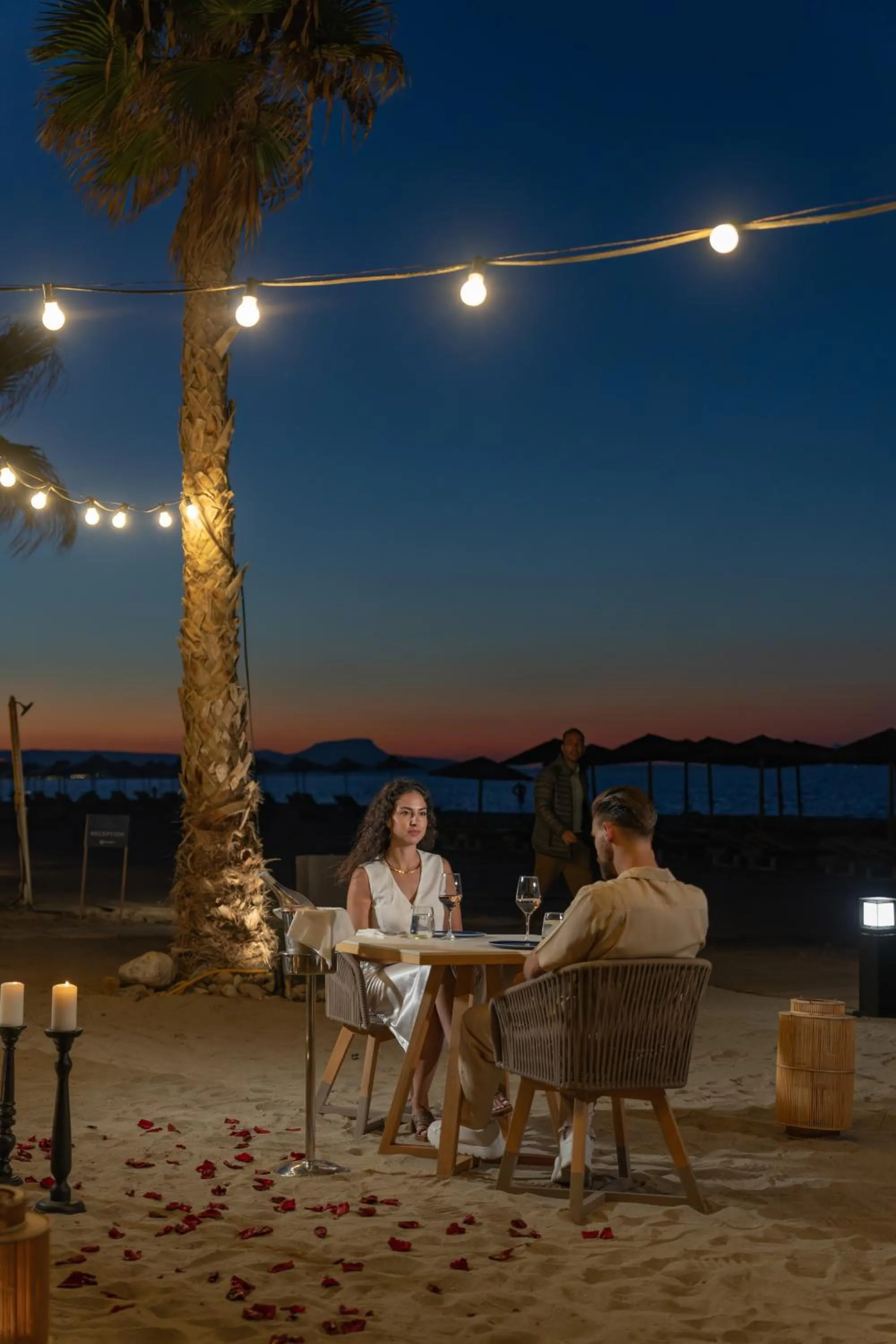 Dinner in Iperion Beach Hotel