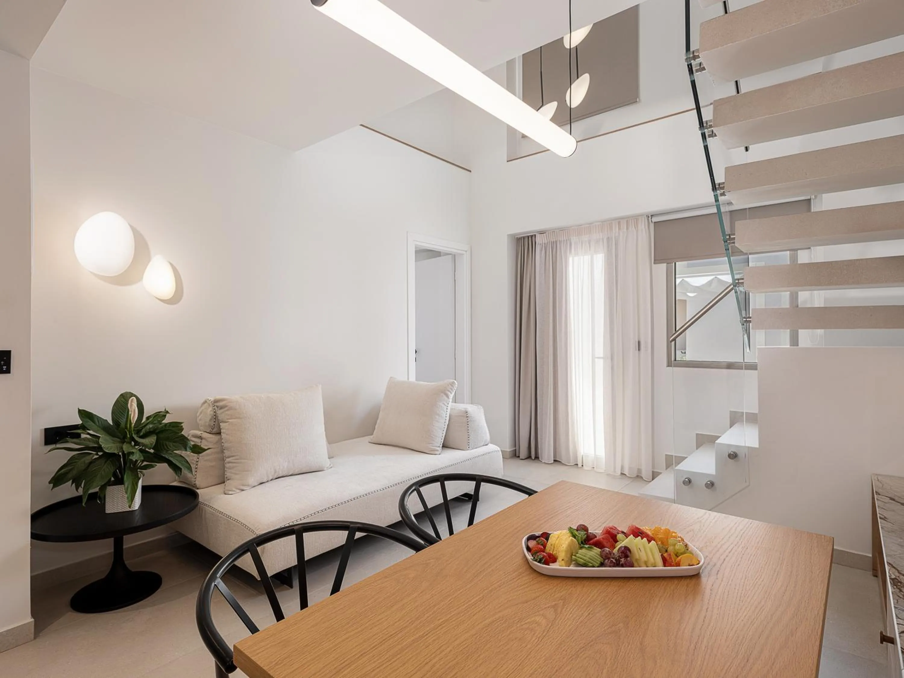 Seating area in Iperion Beach Hotel