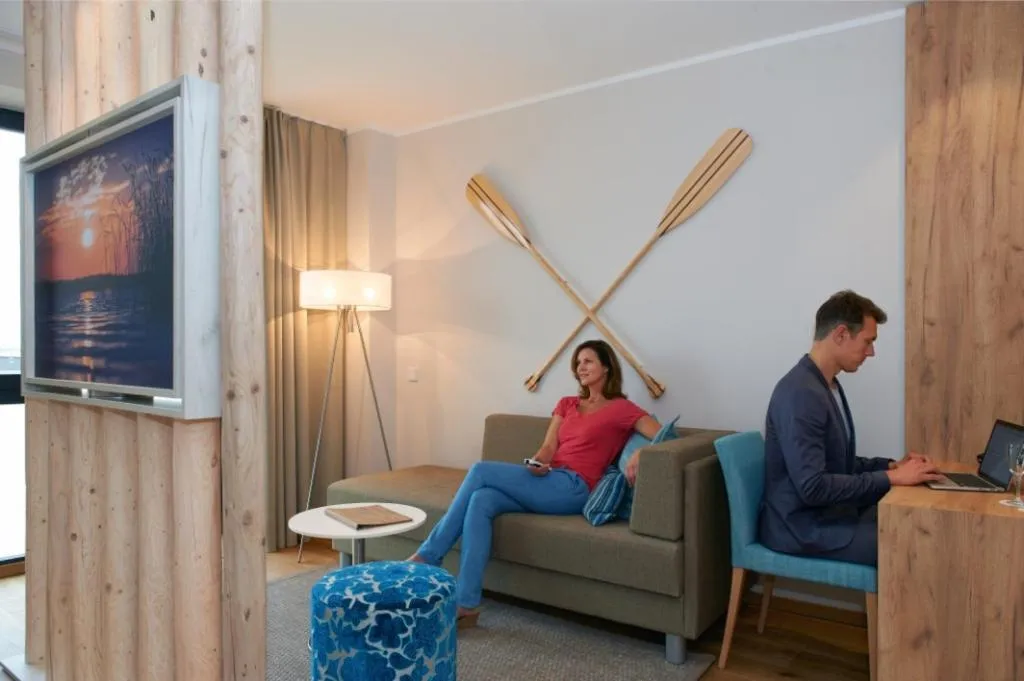 Seating area in See- und Waldresort Gröbern