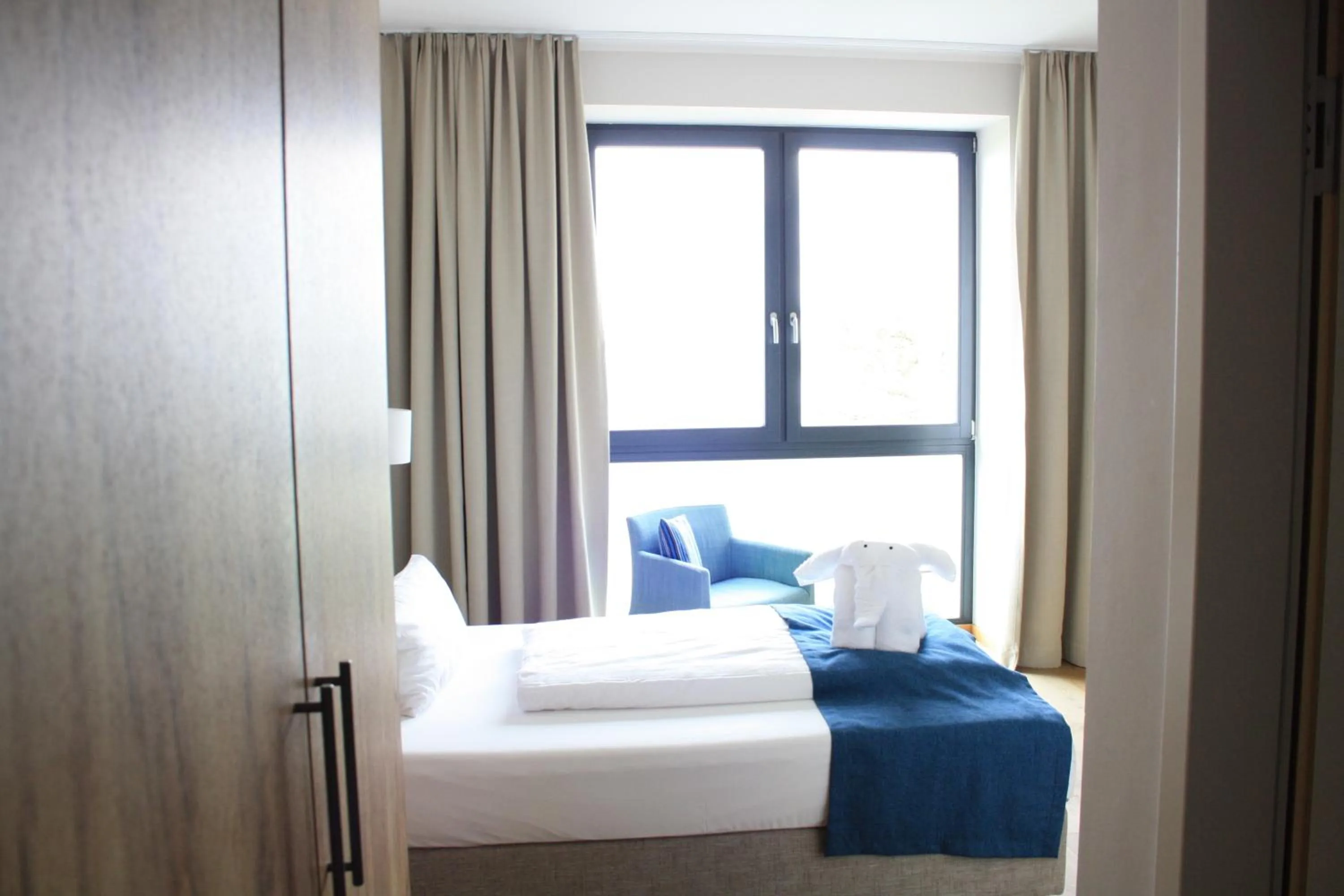 Bed in See- und Waldresort Gröbern