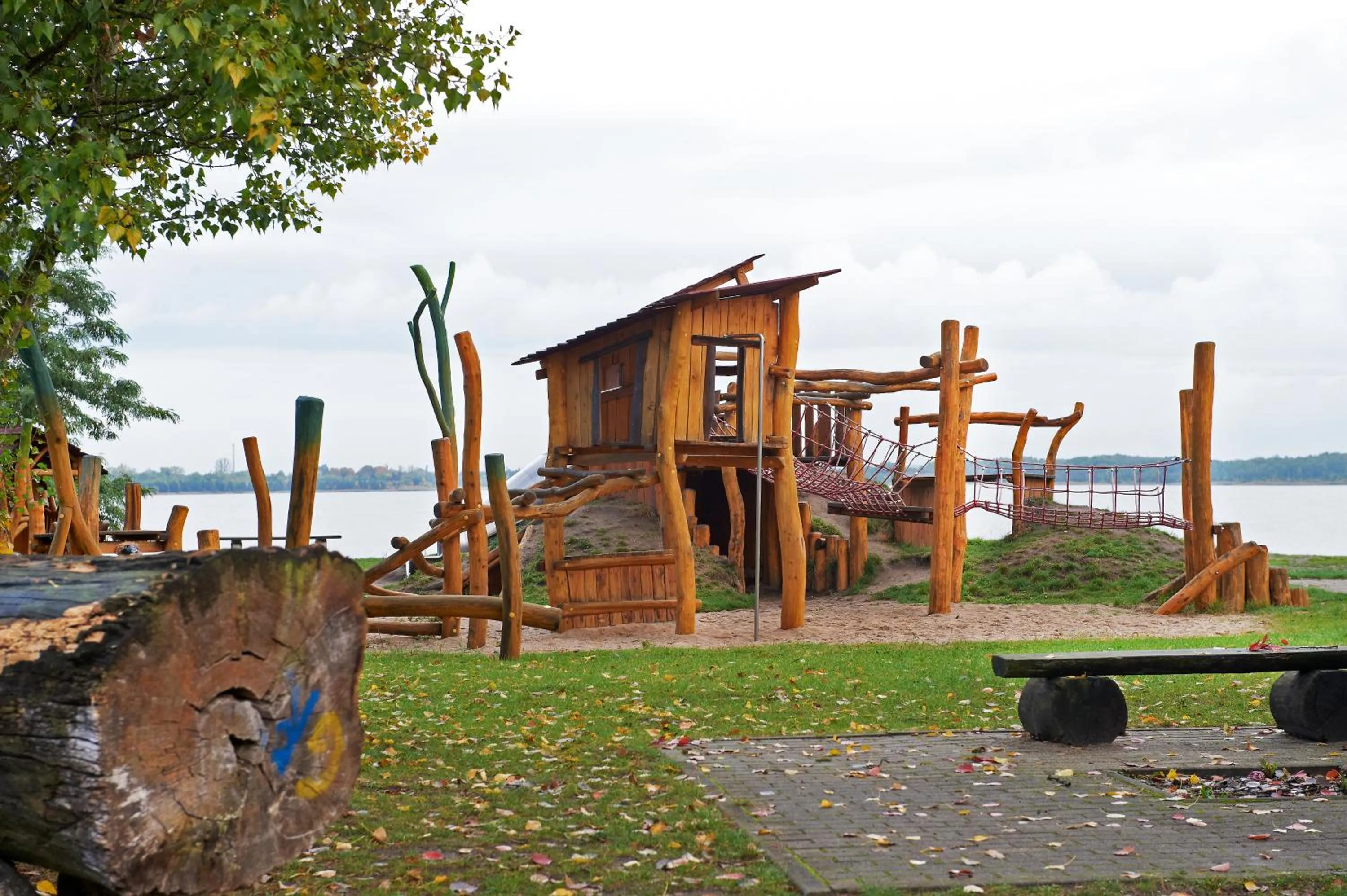 Children play ground in See- und Waldresort Gröbern