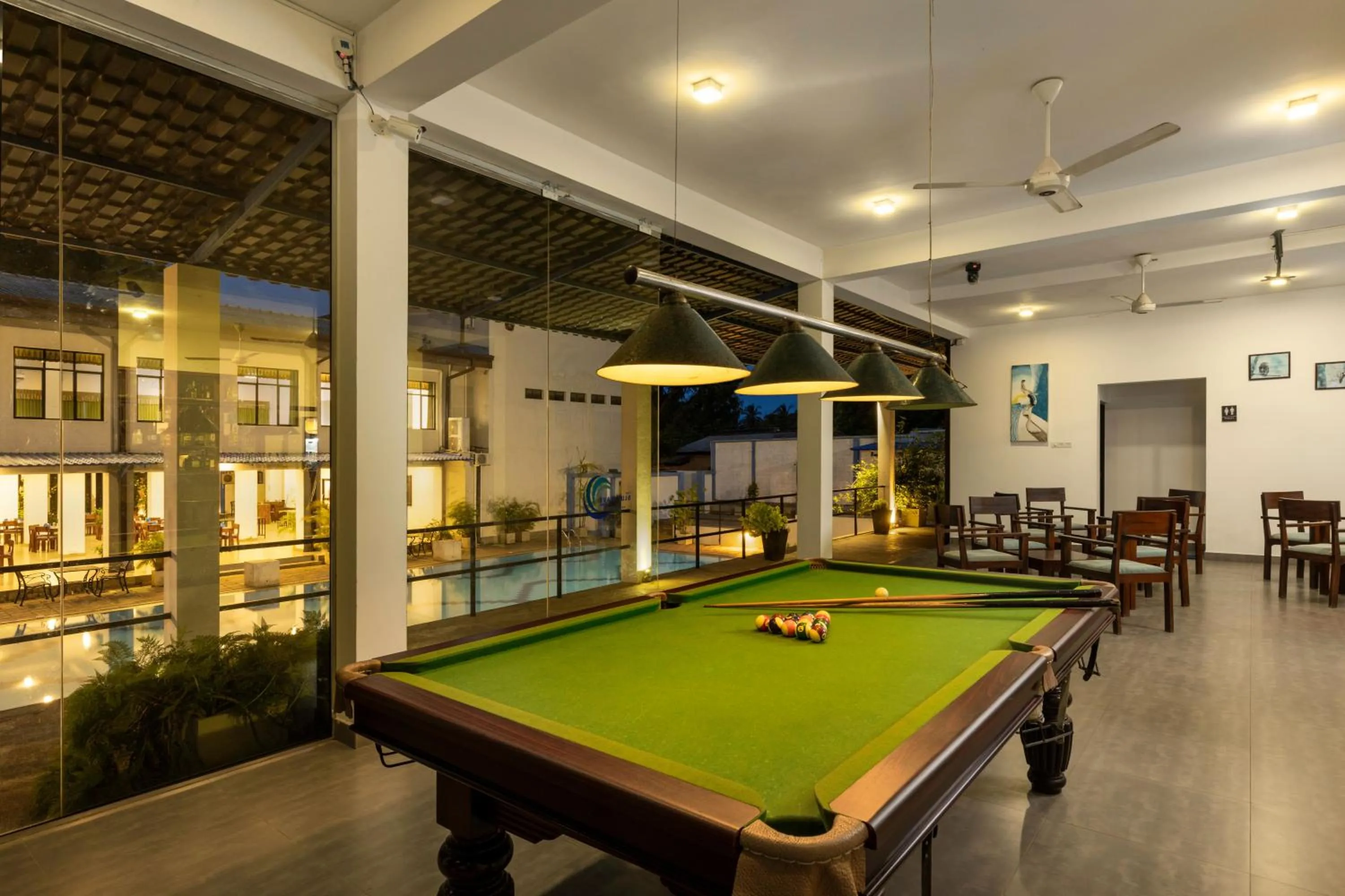 Game Room in The Blue Wave Hotel