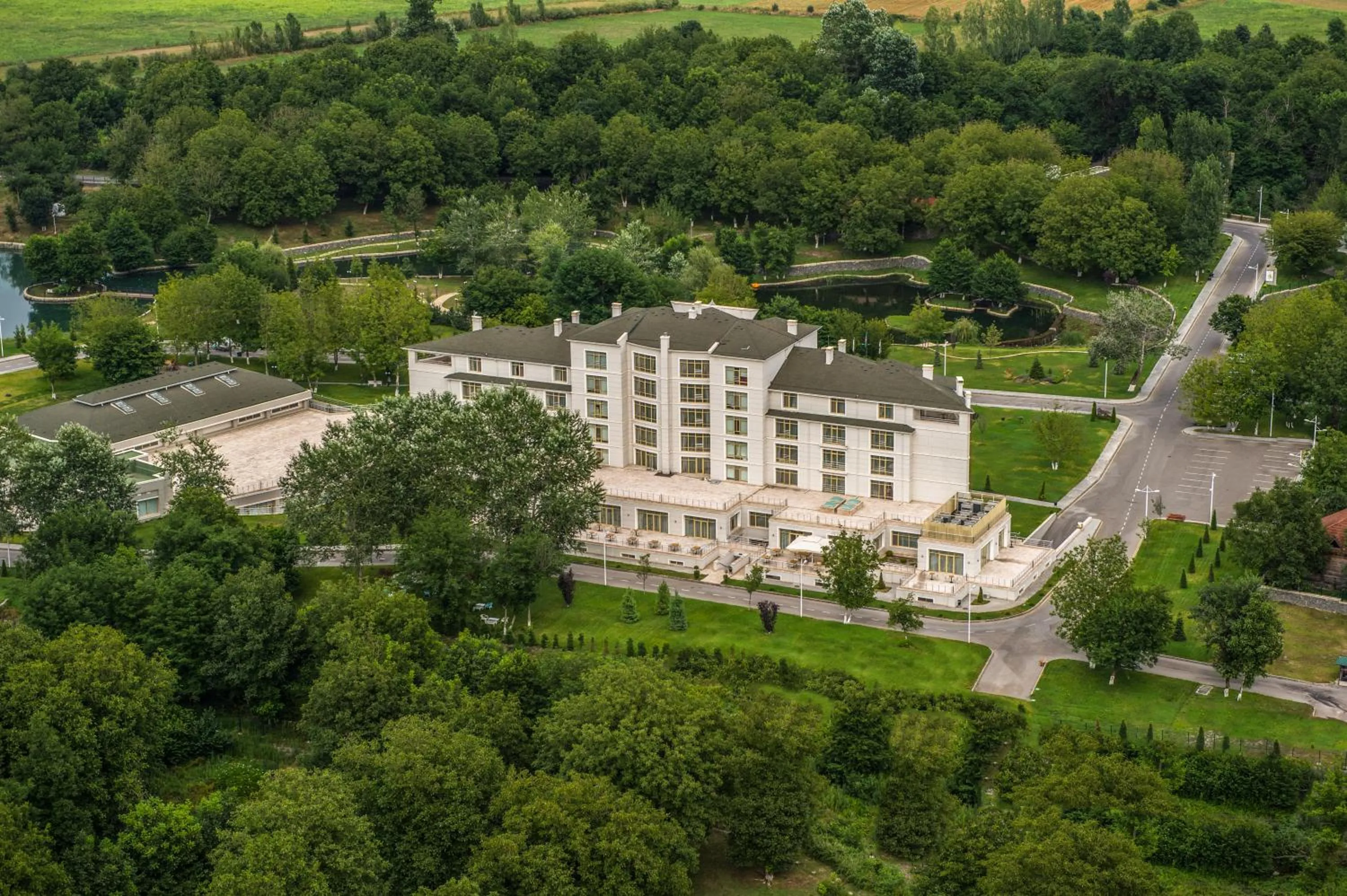 Bird's eye view in Gabala Yengice Thermal Resort Hotel