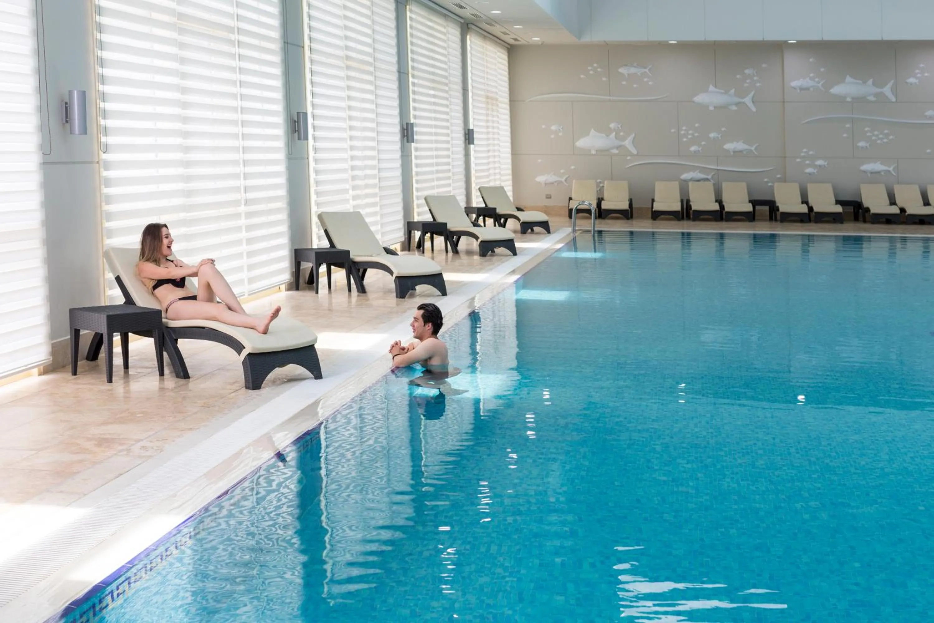 Spa and wellness centre/facilities in Gabala Yengice Thermal Resort Hotel