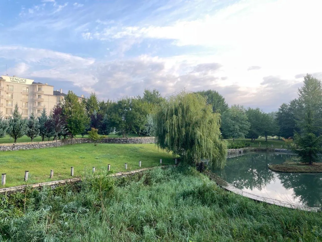 Natural landscape in Gabala Yengice Thermal Resort Hotel