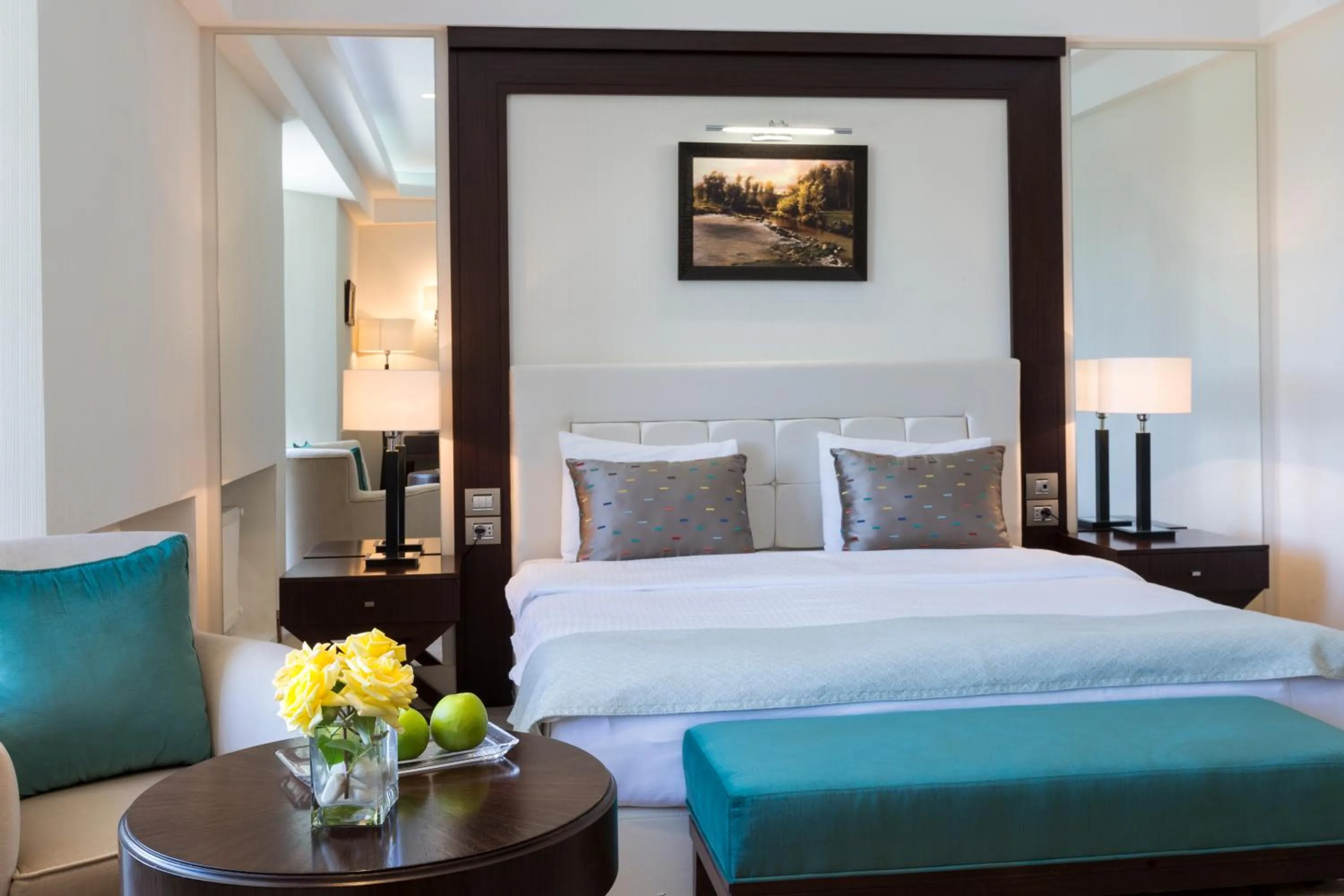 Bed in Gabala Yengice Thermal Resort Hotel