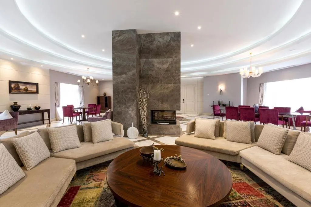 Living room in Gabala Yengice Thermal Resort Hotel