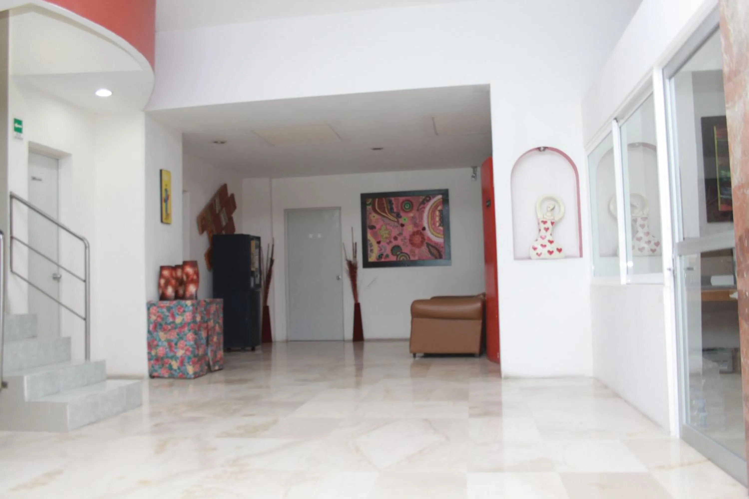 Lobby or reception in Hotel Isla de Sacrificio