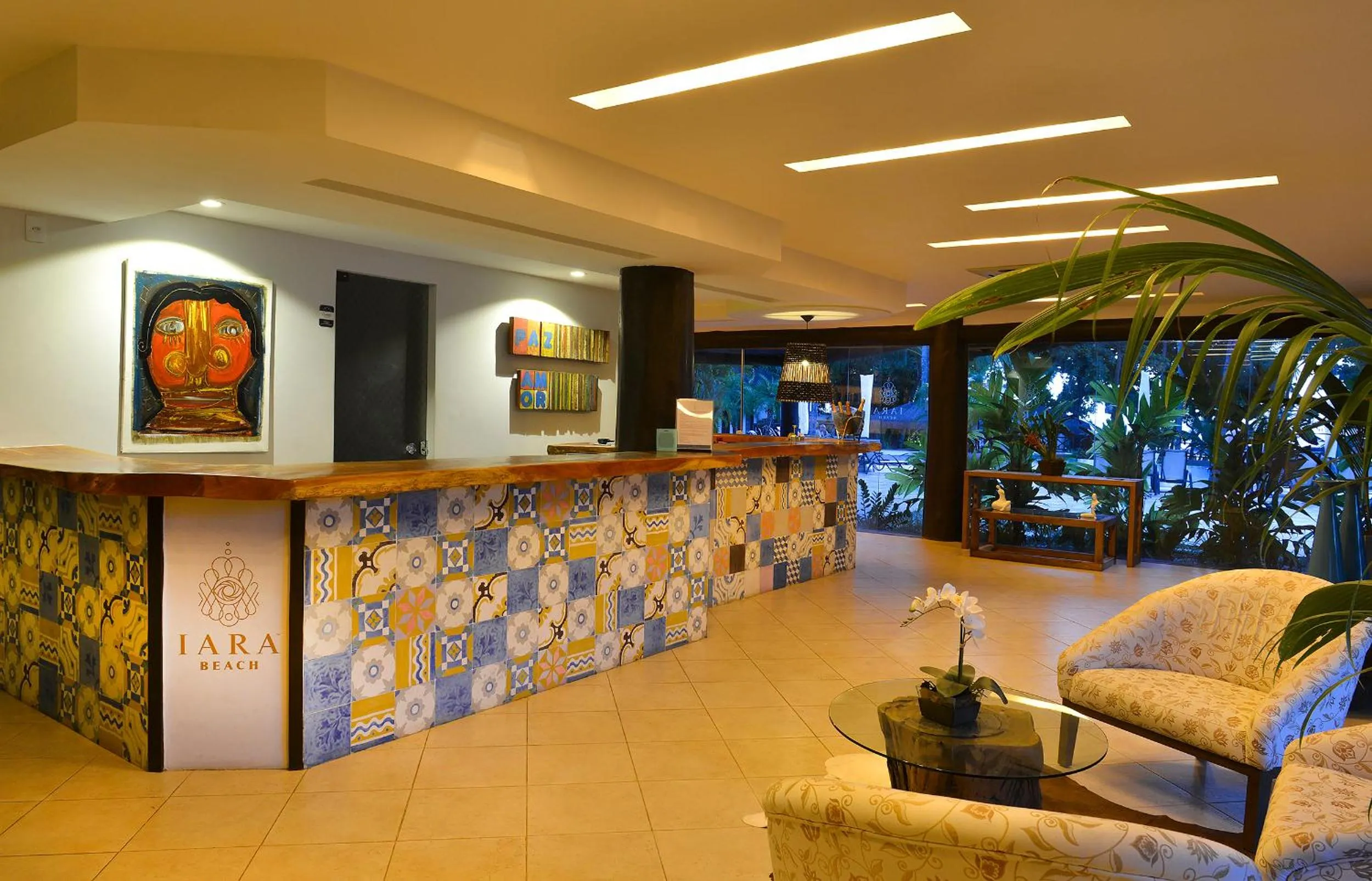 Lobby or reception in Iara Beach Hotel Boutique