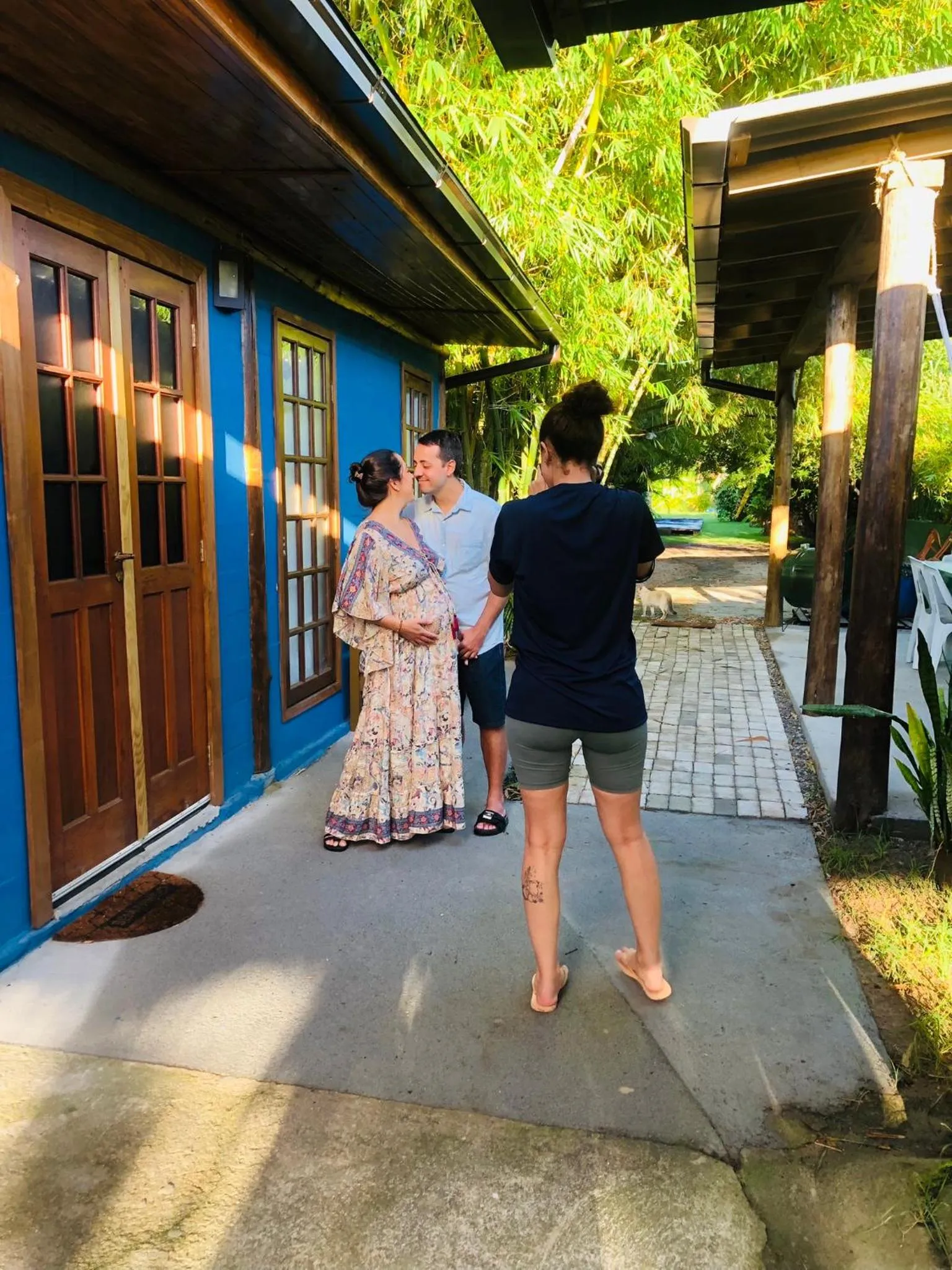 Guests in Mandala Camping Pousada