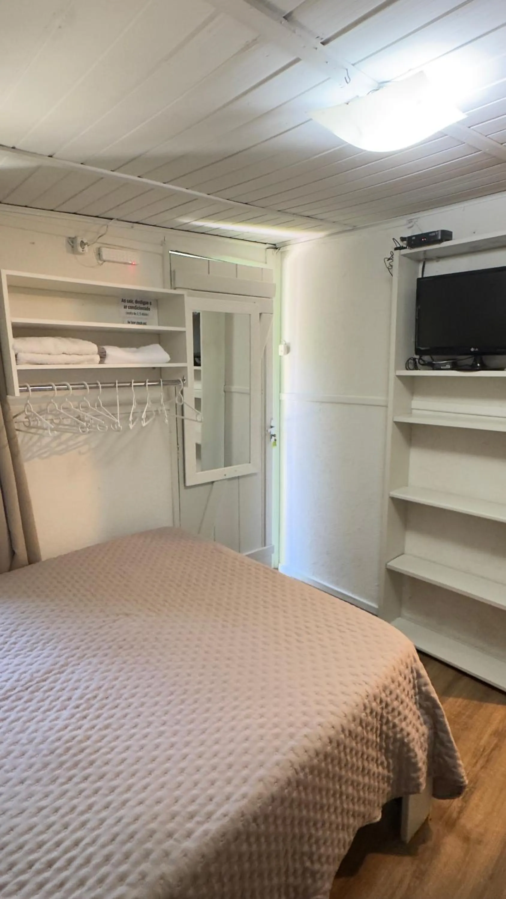 Bed in Mandala Camping Pousada