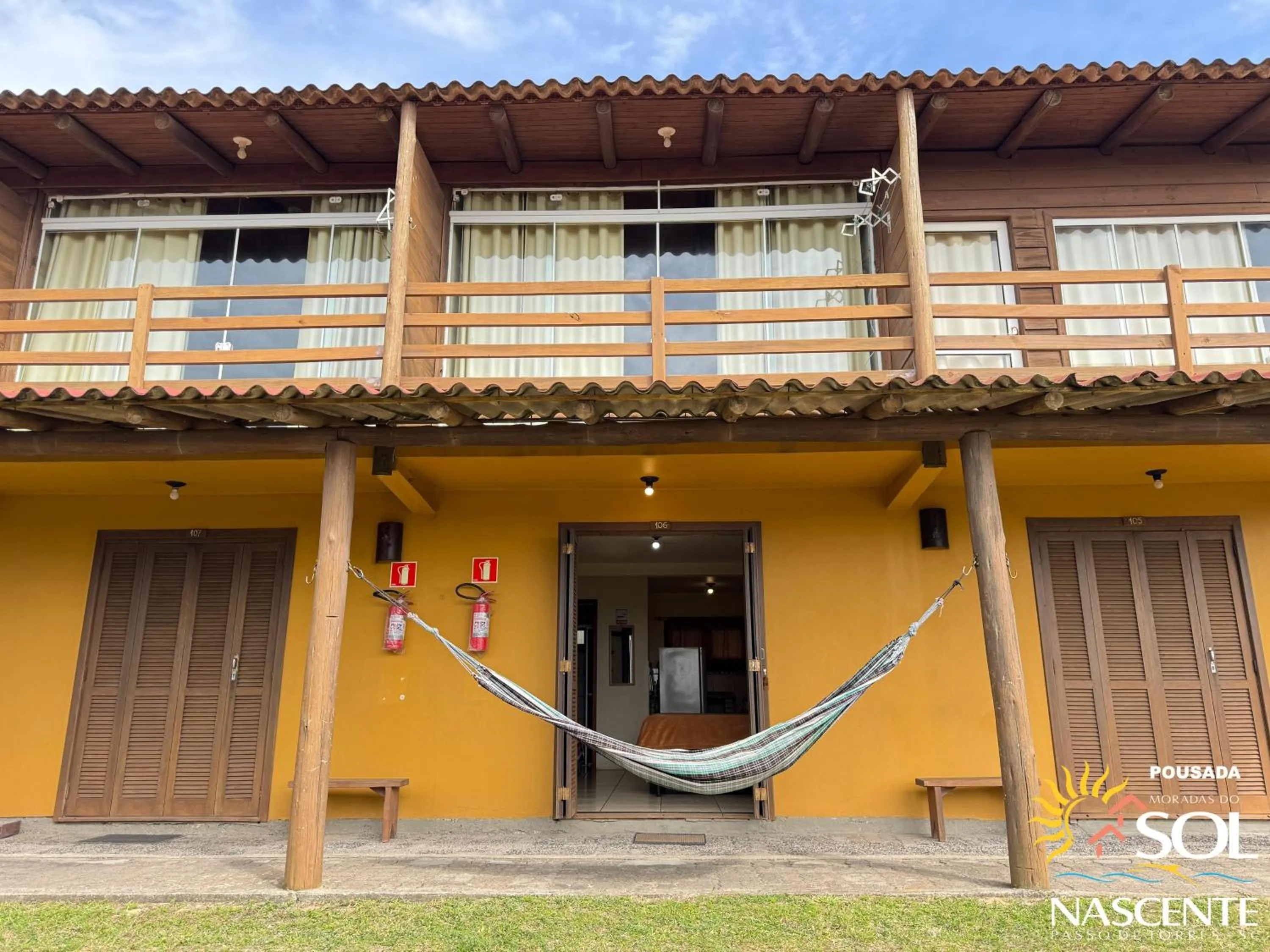 Balcony/Terrace in Pousada Moradas do Sol Nascente