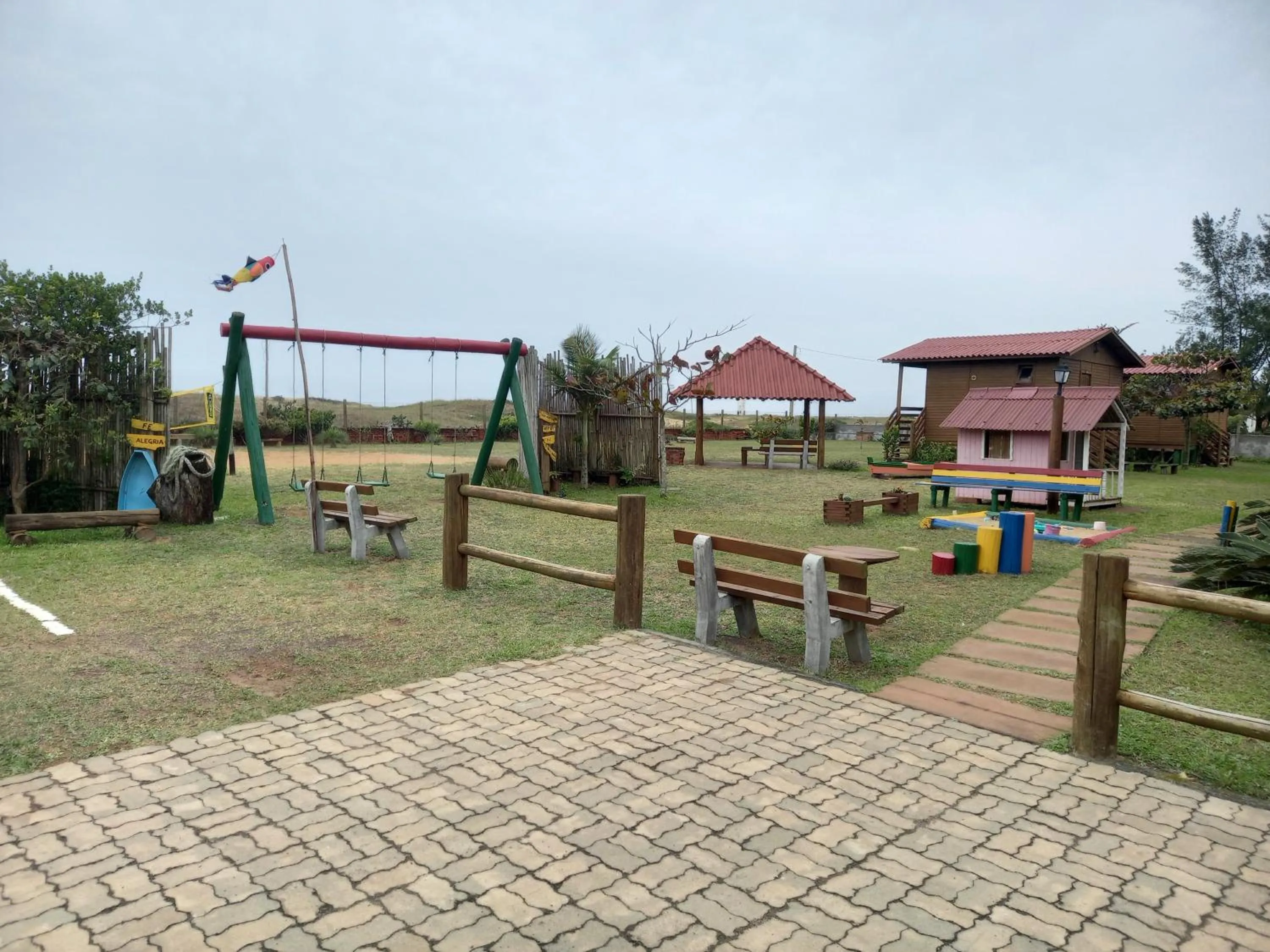 Children play ground in Pousada Moradas do Sol Nascente