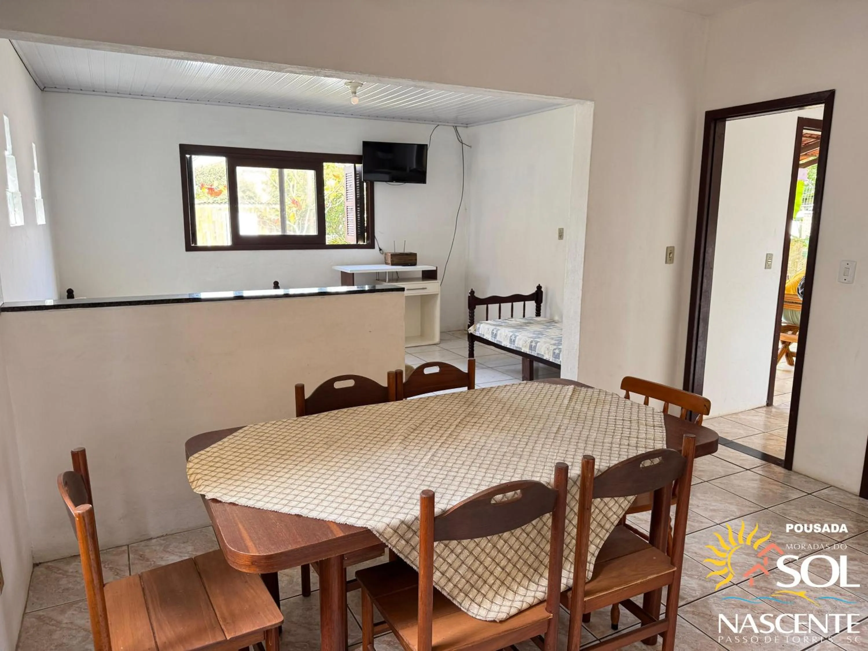 Living room in Pousada Moradas do Sol Nascente