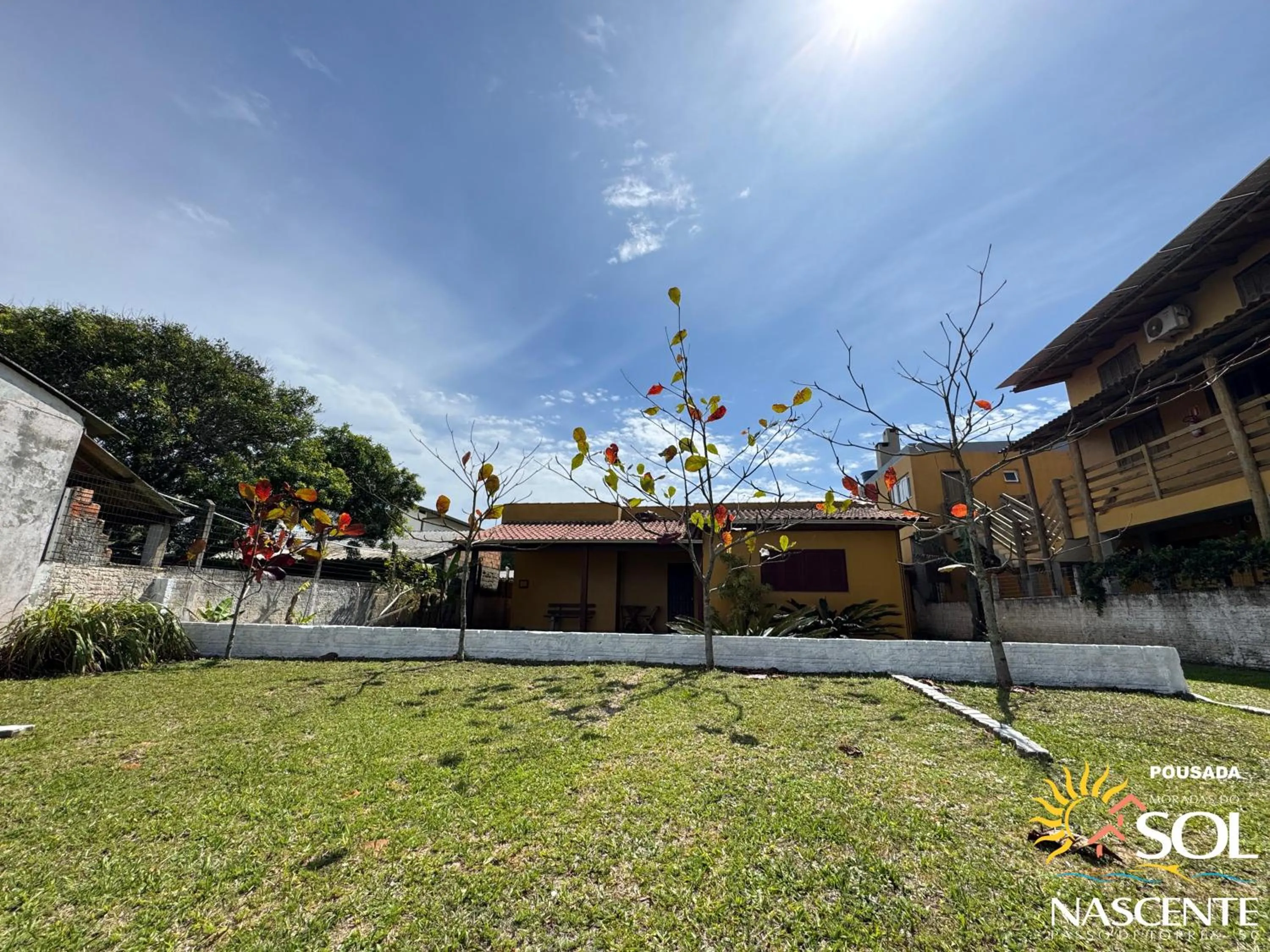 Garden view in Pousada Moradas do Sol Nascente