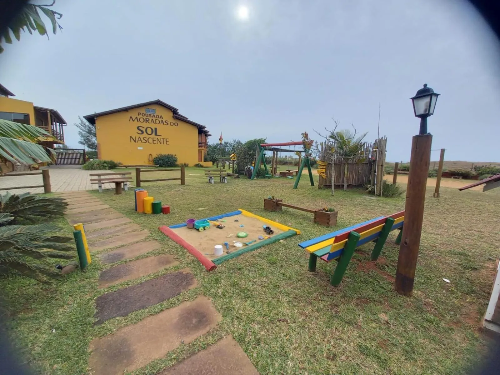 Patio in Pousada Moradas do Sol Nascente