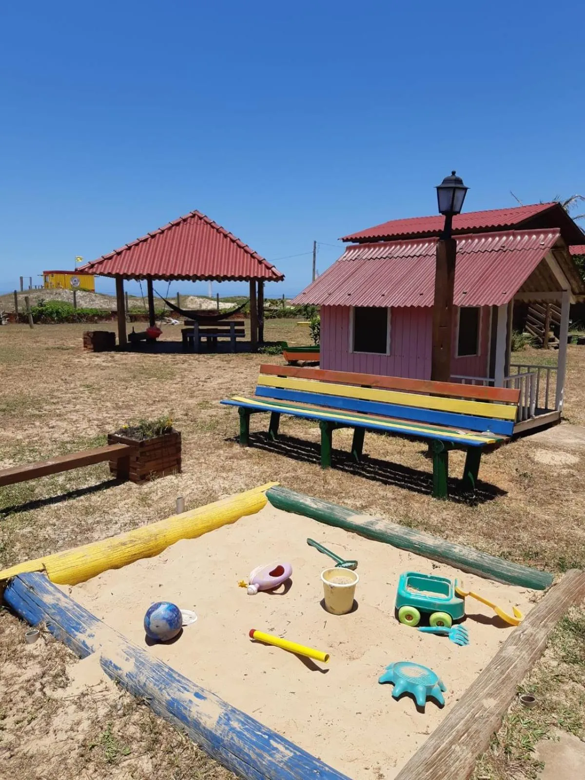 Children play ground in Pousada Moradas do Sol Nascente