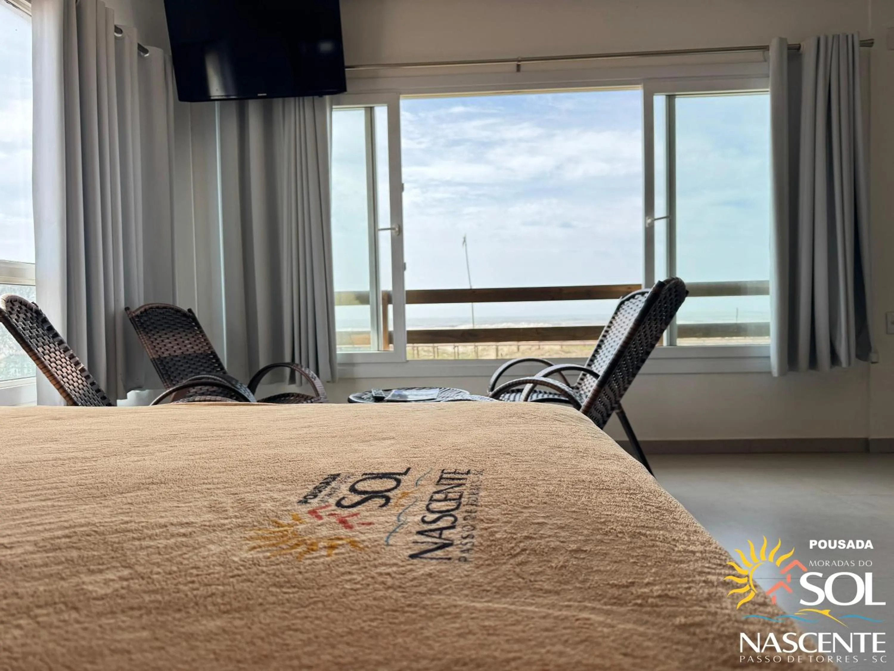 Bedroom, Bed in Pousada Moradas do Sol Nascente